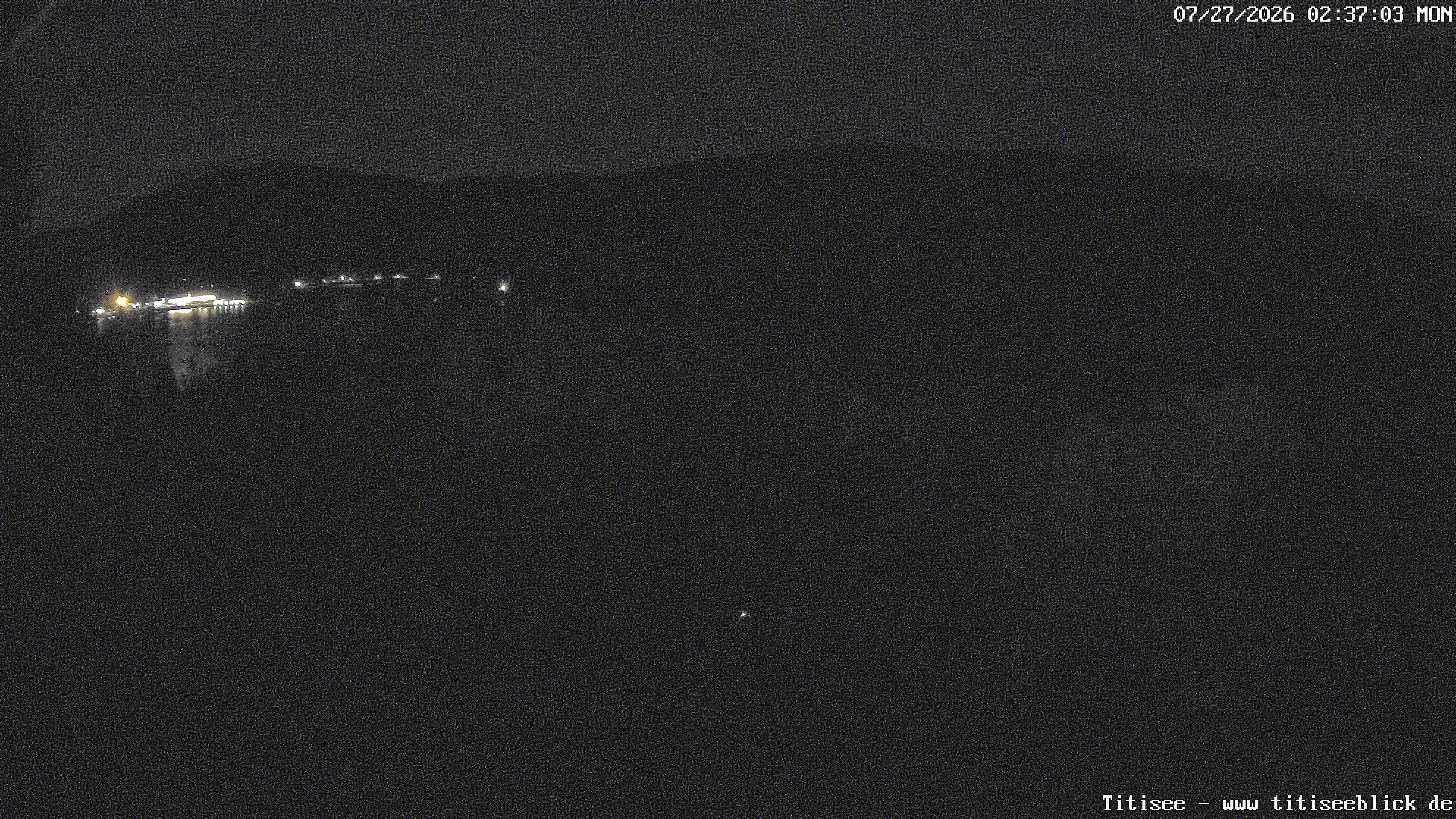 Archived image Webcam View of Lake Titisee