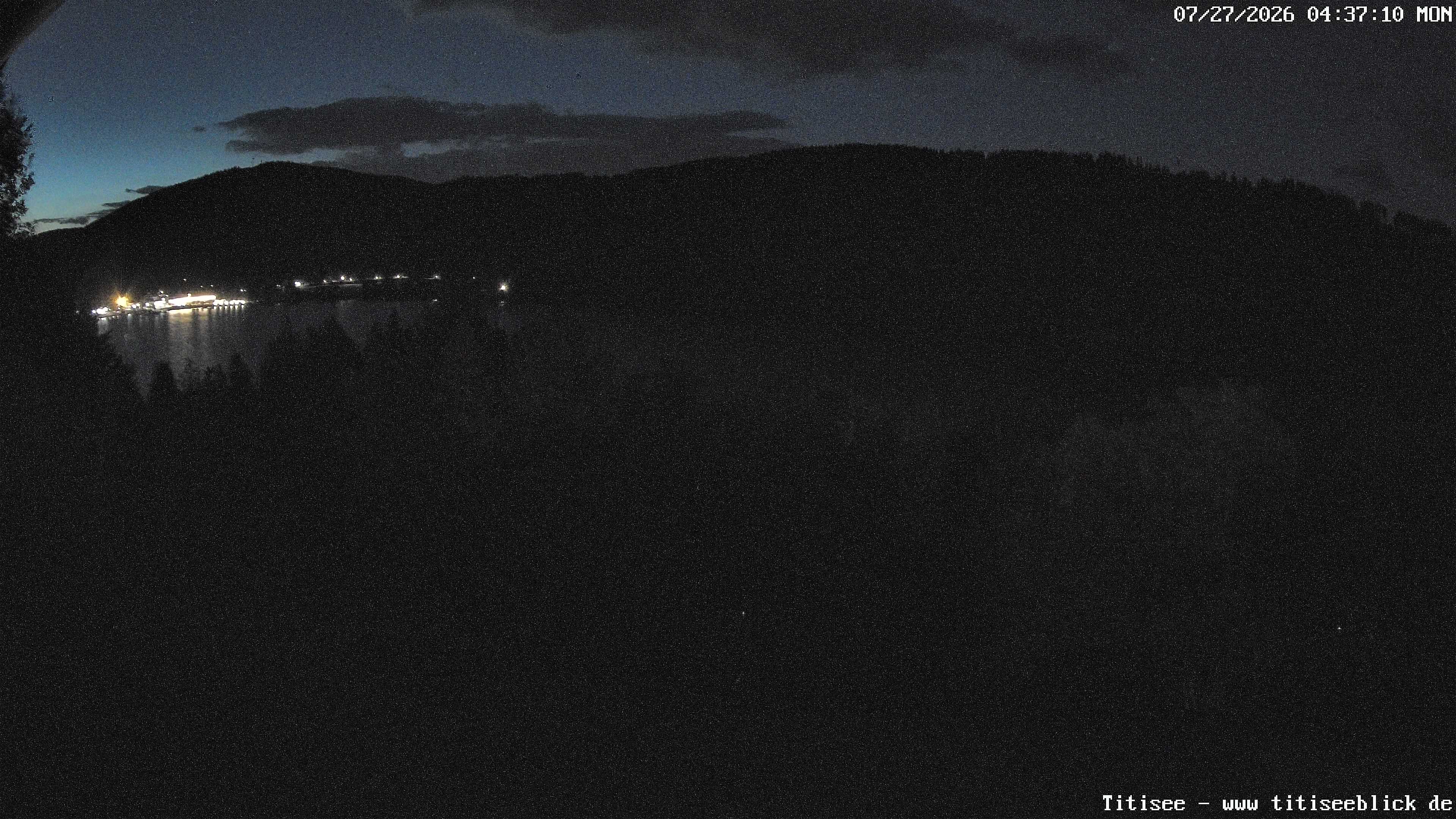 Archived image Webcam View of Lake Titisee