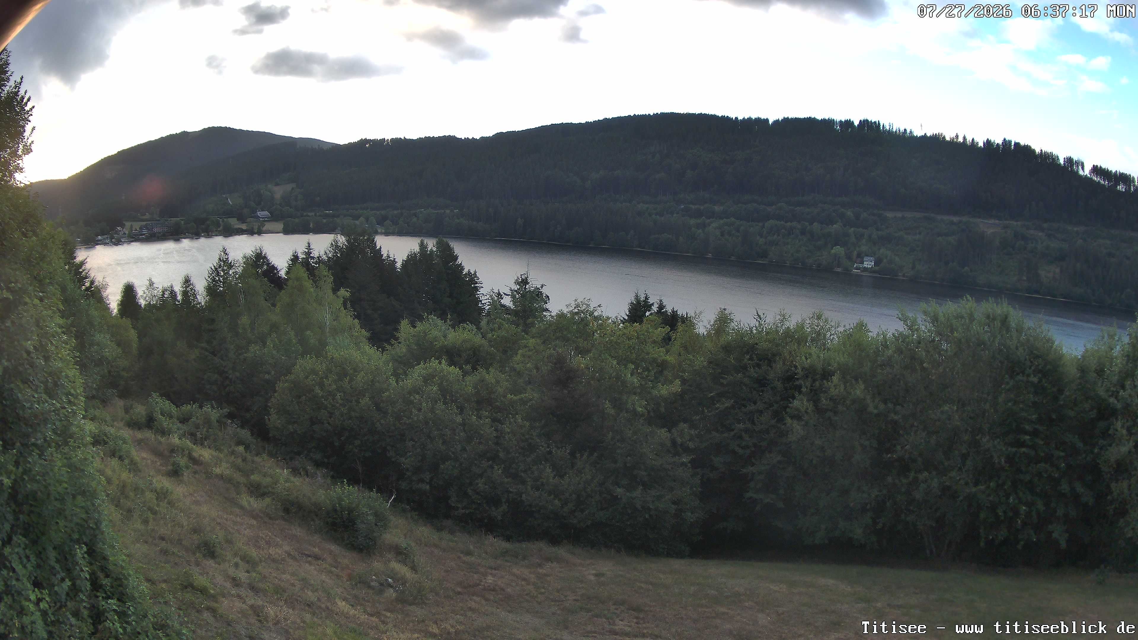 Archived image Webcam View of Lake Titisee