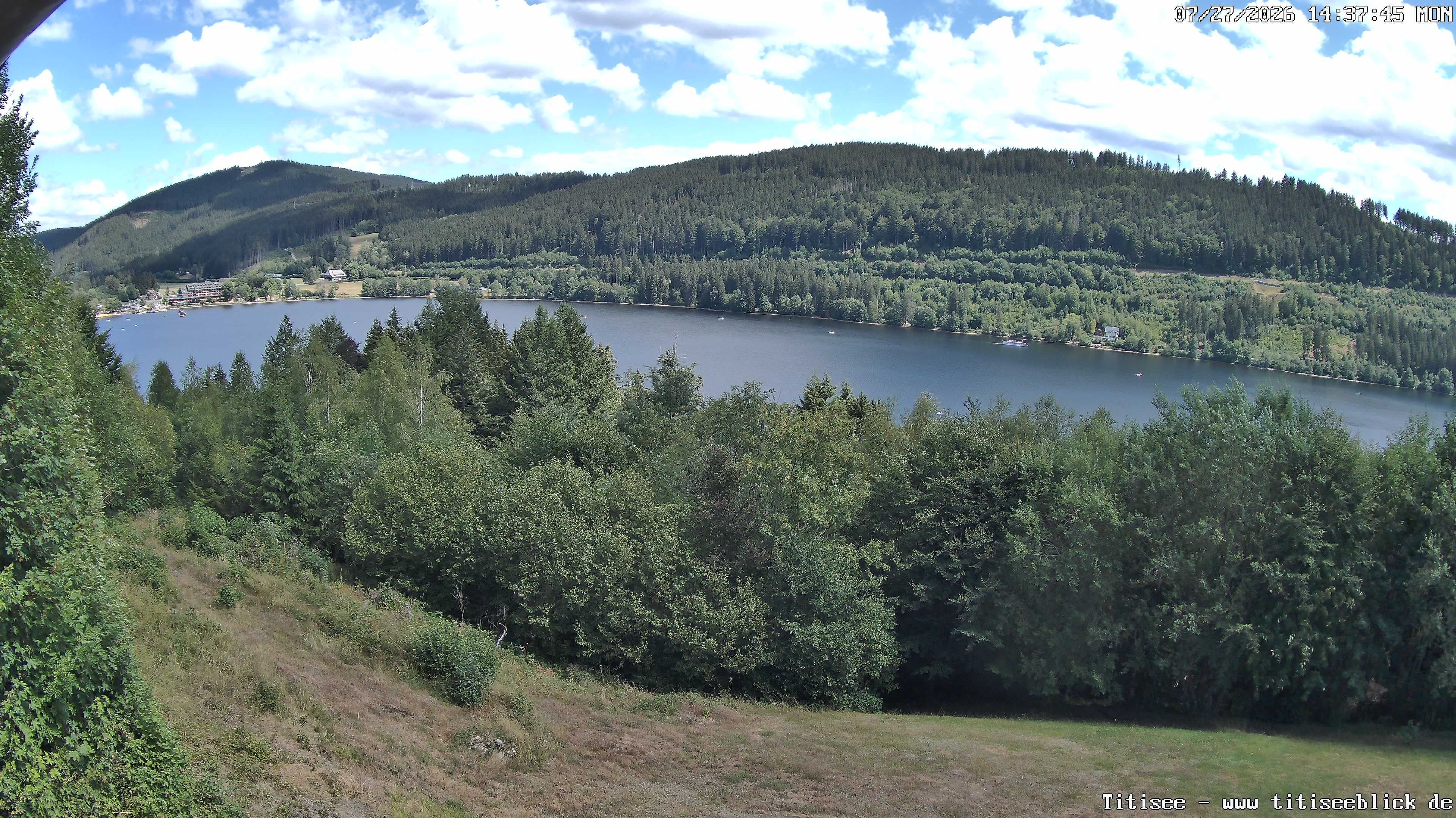 Archived image Webcam View of Lake Titisee