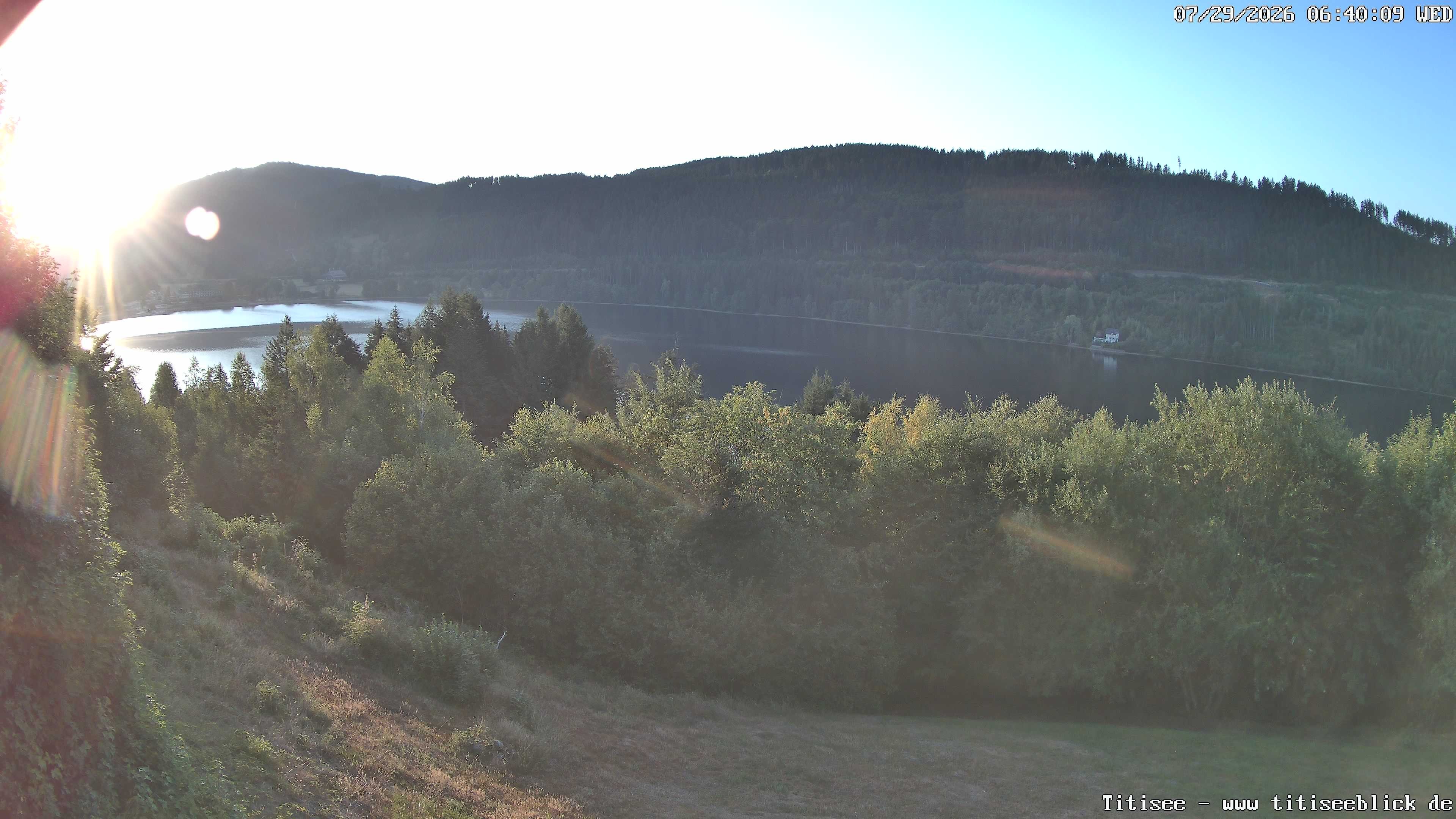 Archiv Foto Webcam Titisee: Westufer