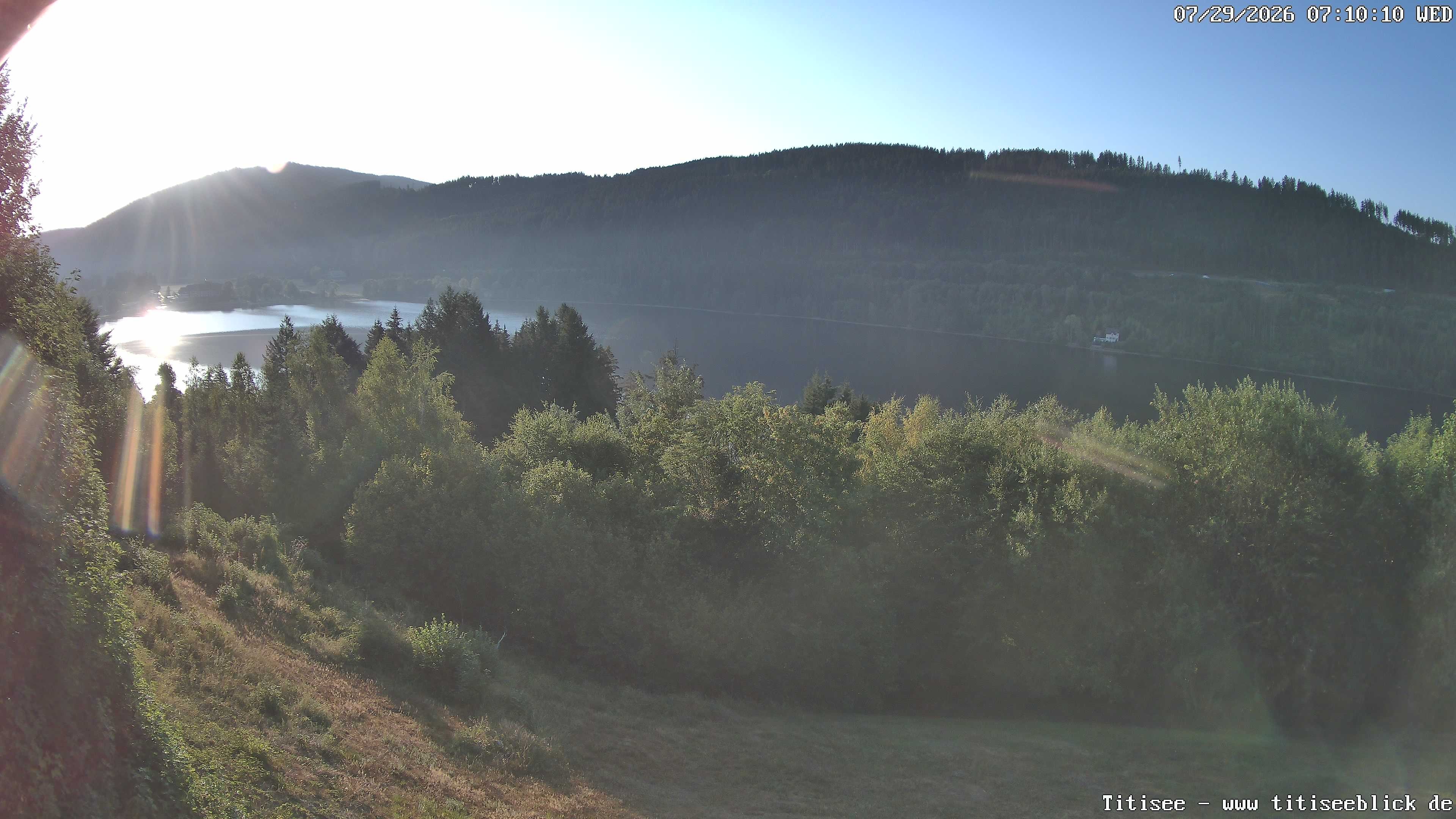 Archiv Foto Webcam Titisee: Westufer