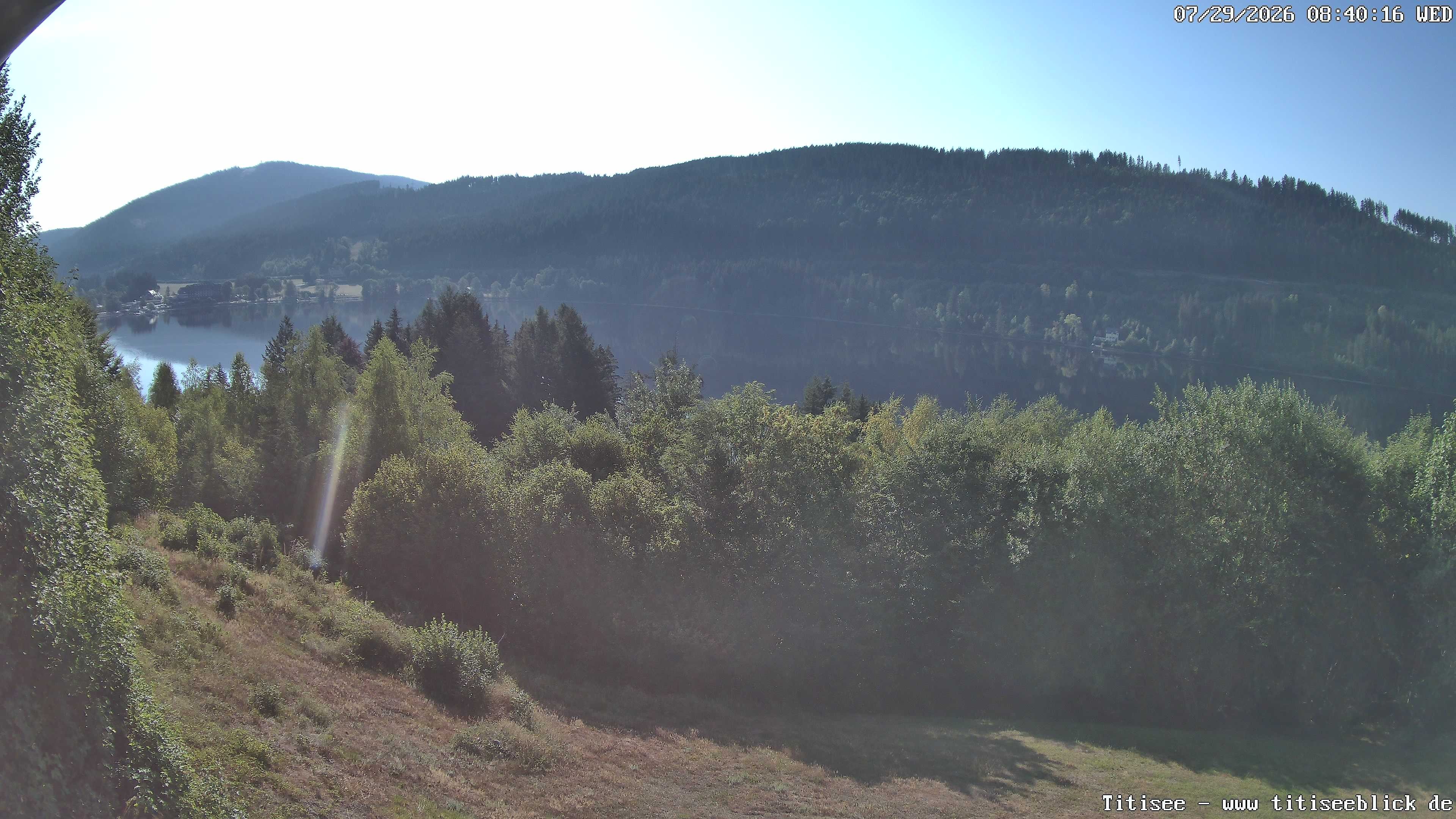 Archiv Foto Webcam Titisee: Westufer