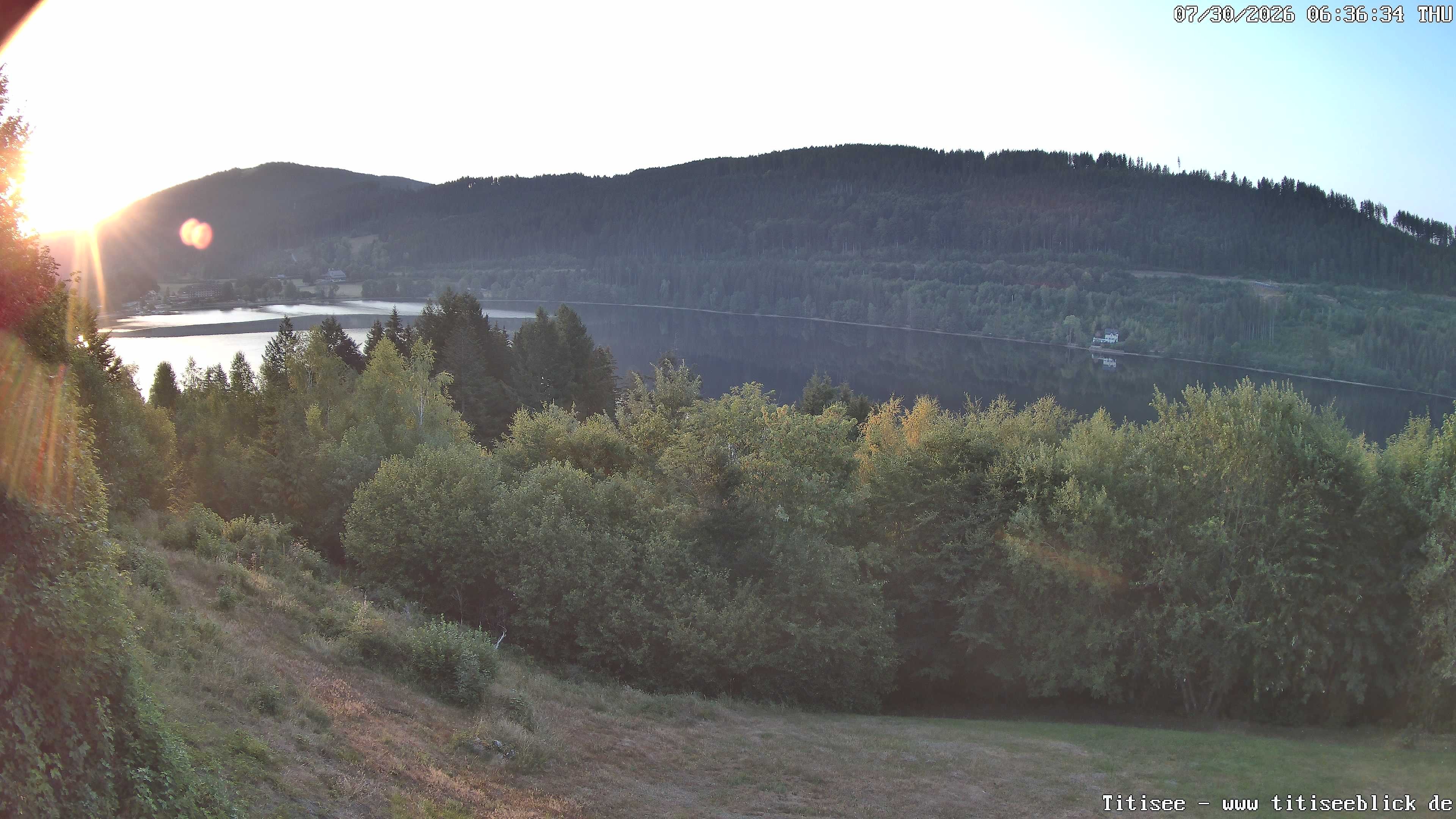 Archiv Foto Webcam Titisee: Westufer