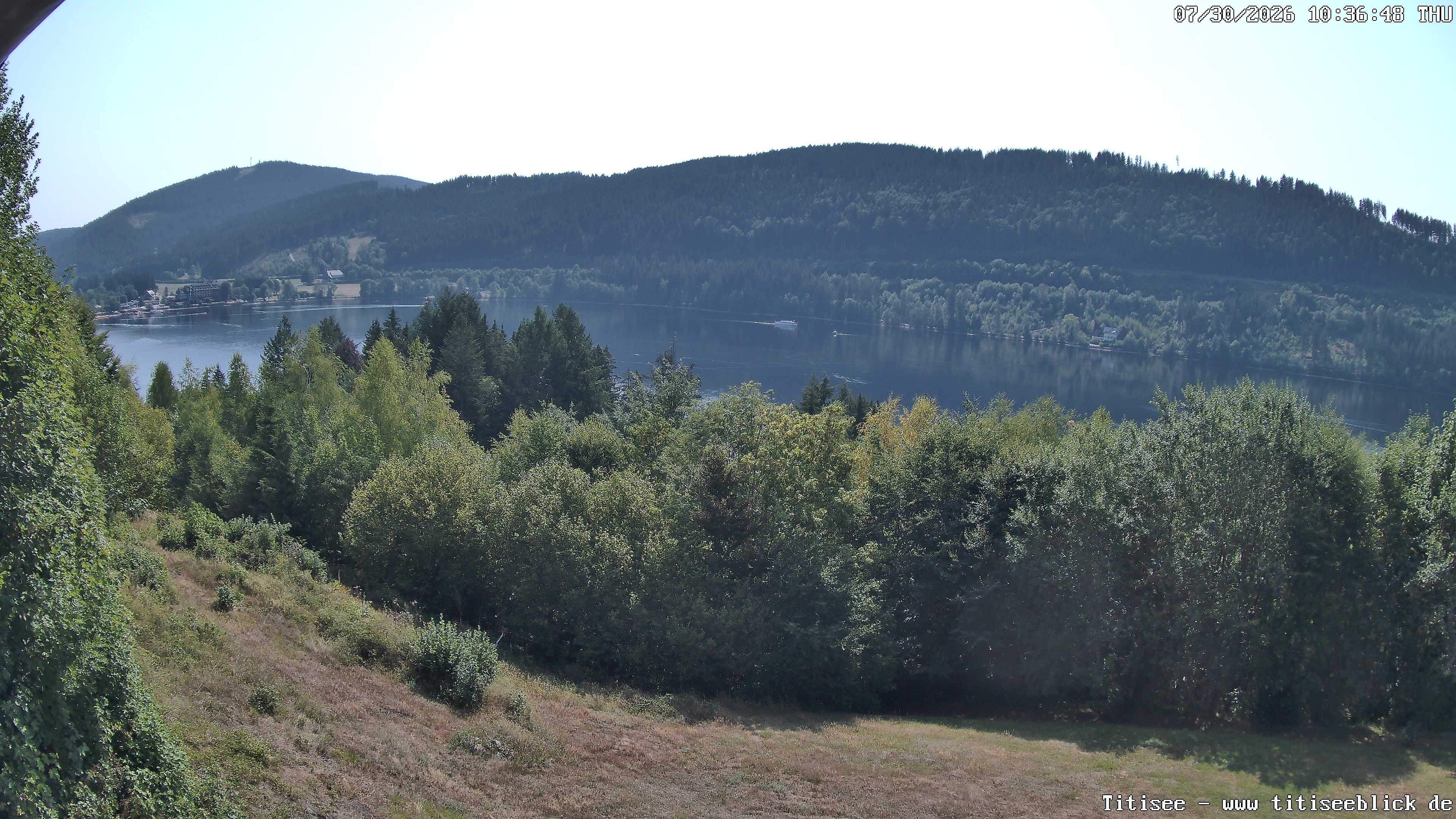 Archiv Foto Webcam Titisee: Westufer