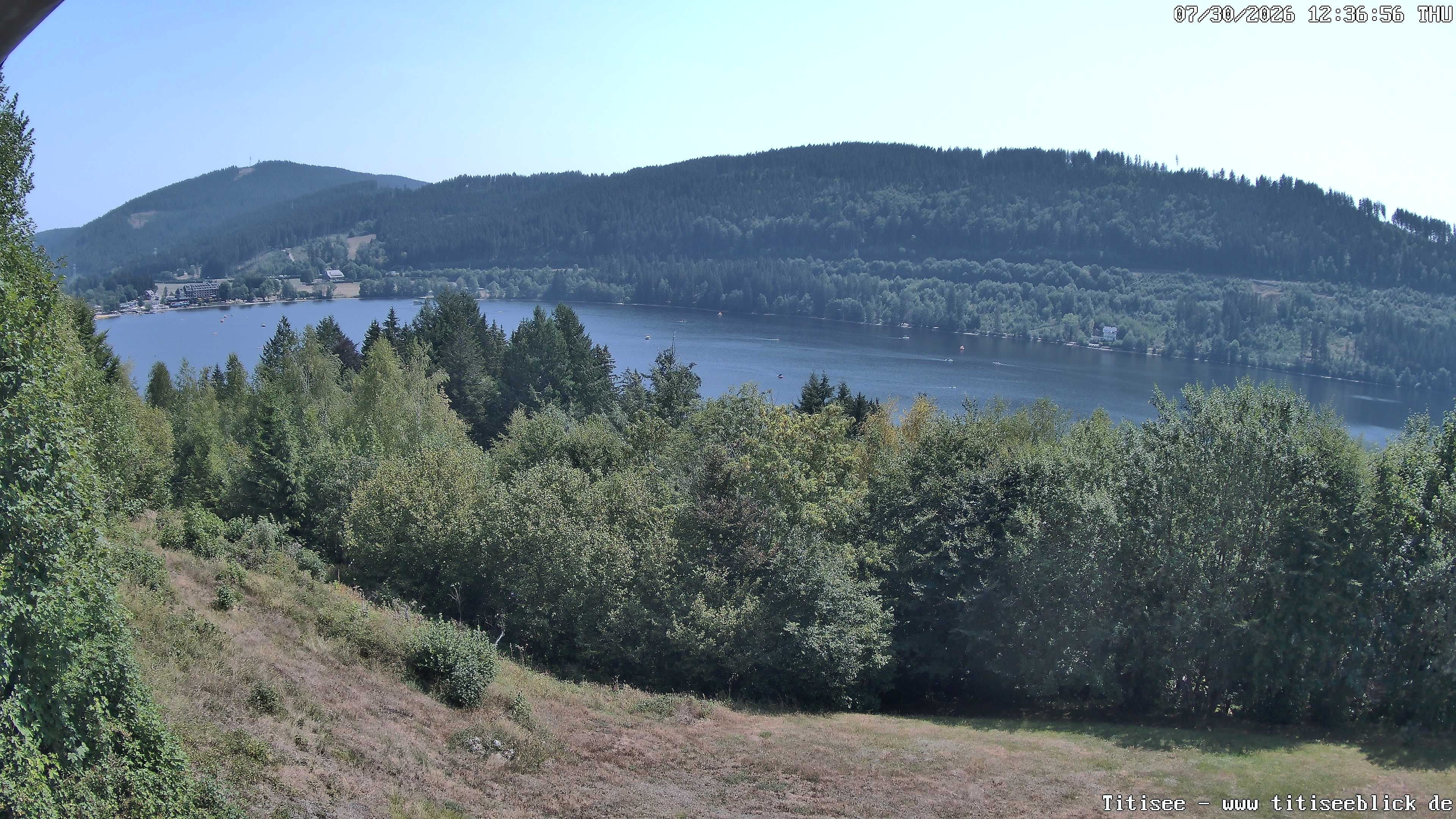 Archiv Foto Webcam Titisee: Westufer