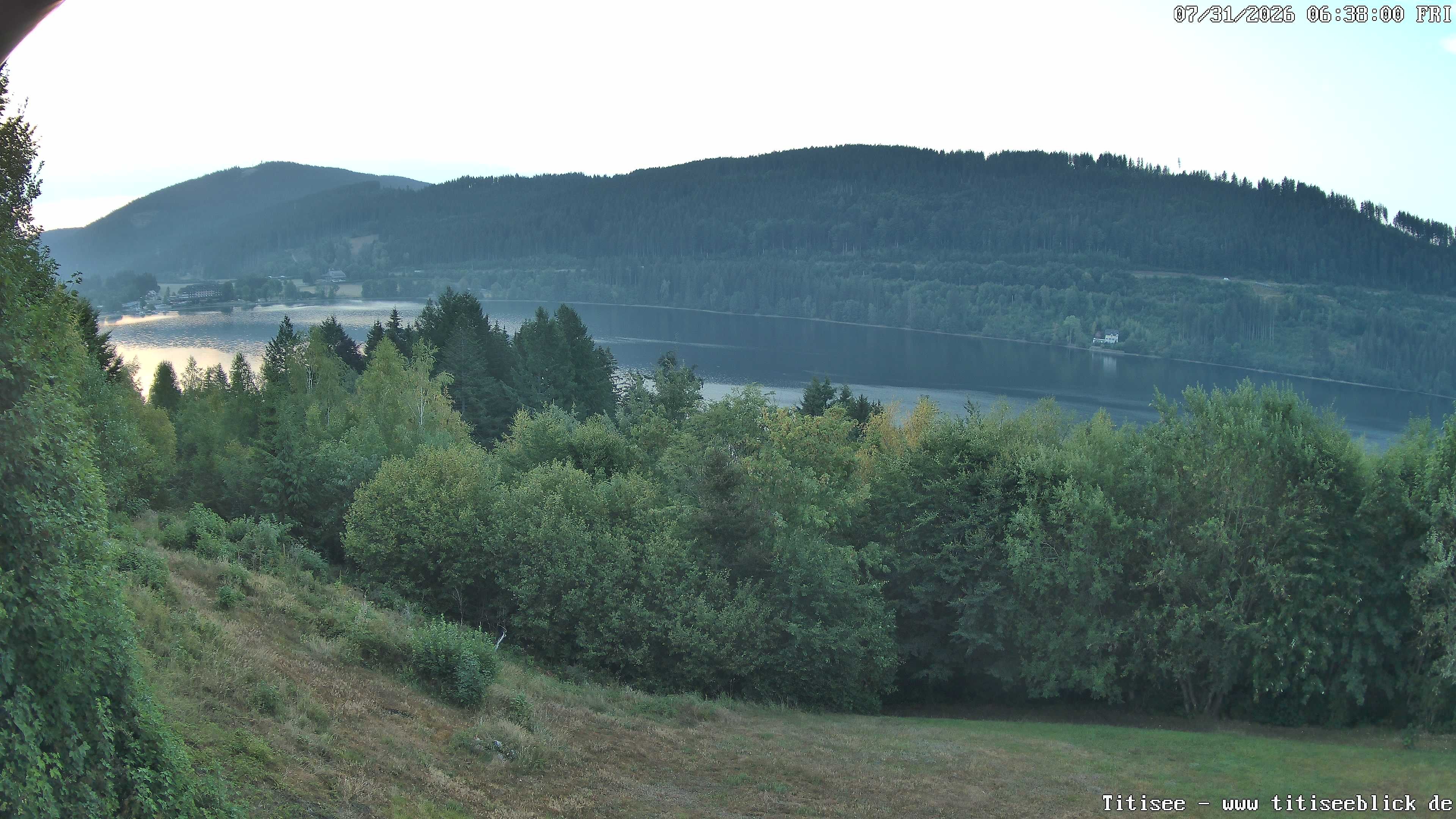 Archiv Foto Webcam Titisee: Westufer