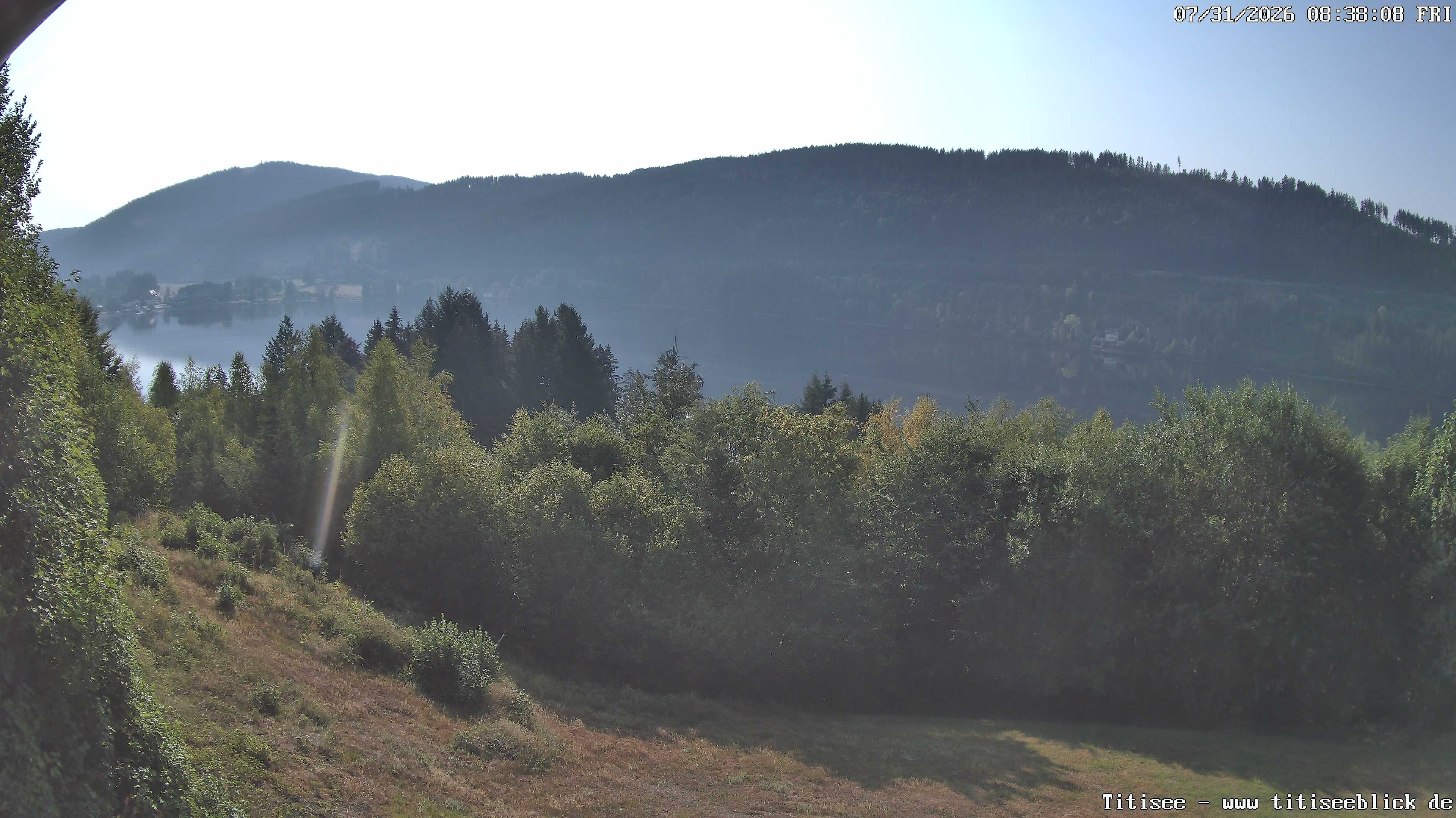 Archiv Foto Webcam Titisee: Westufer