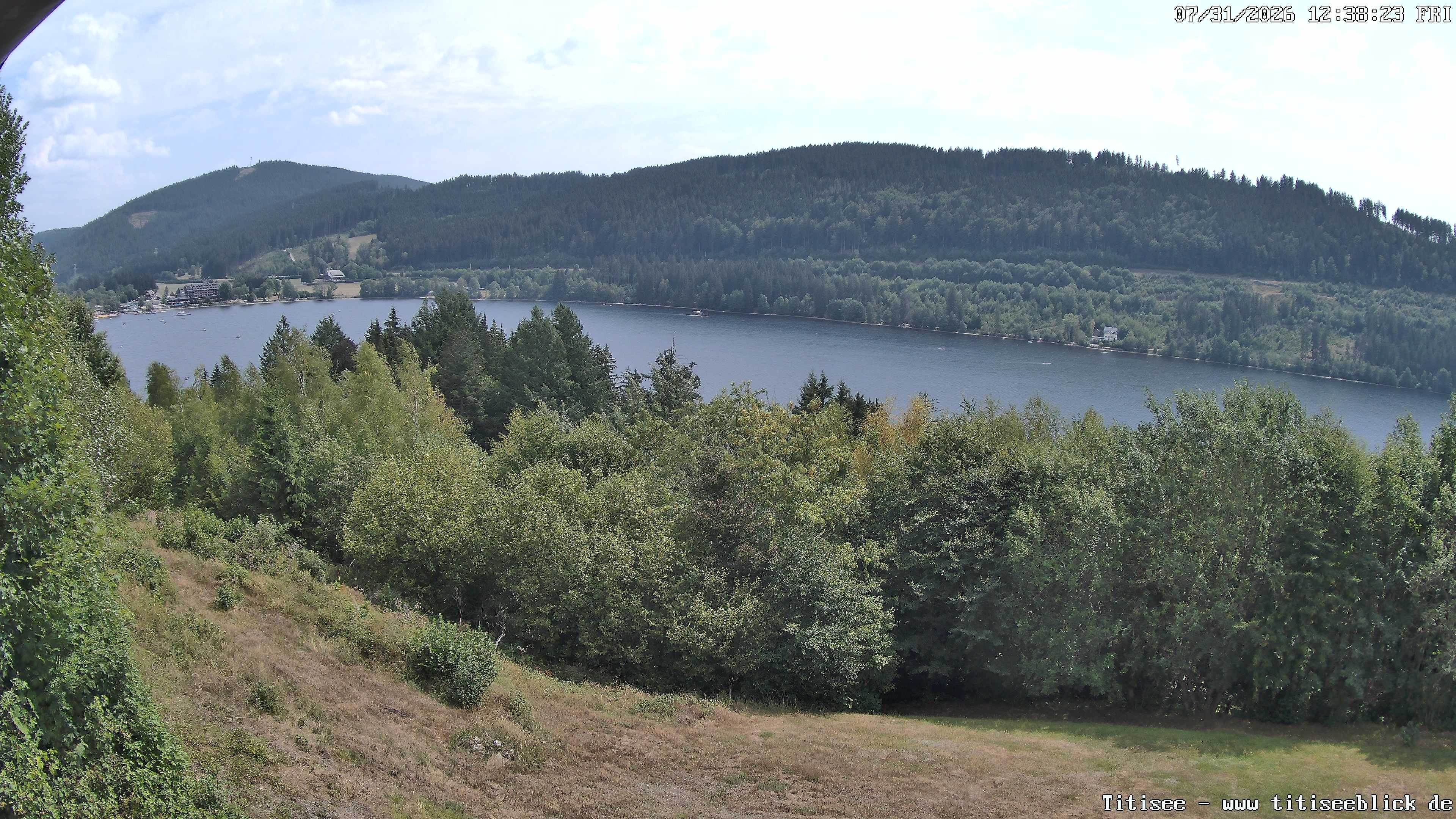 Archiv Foto Webcam Titisee: Westufer