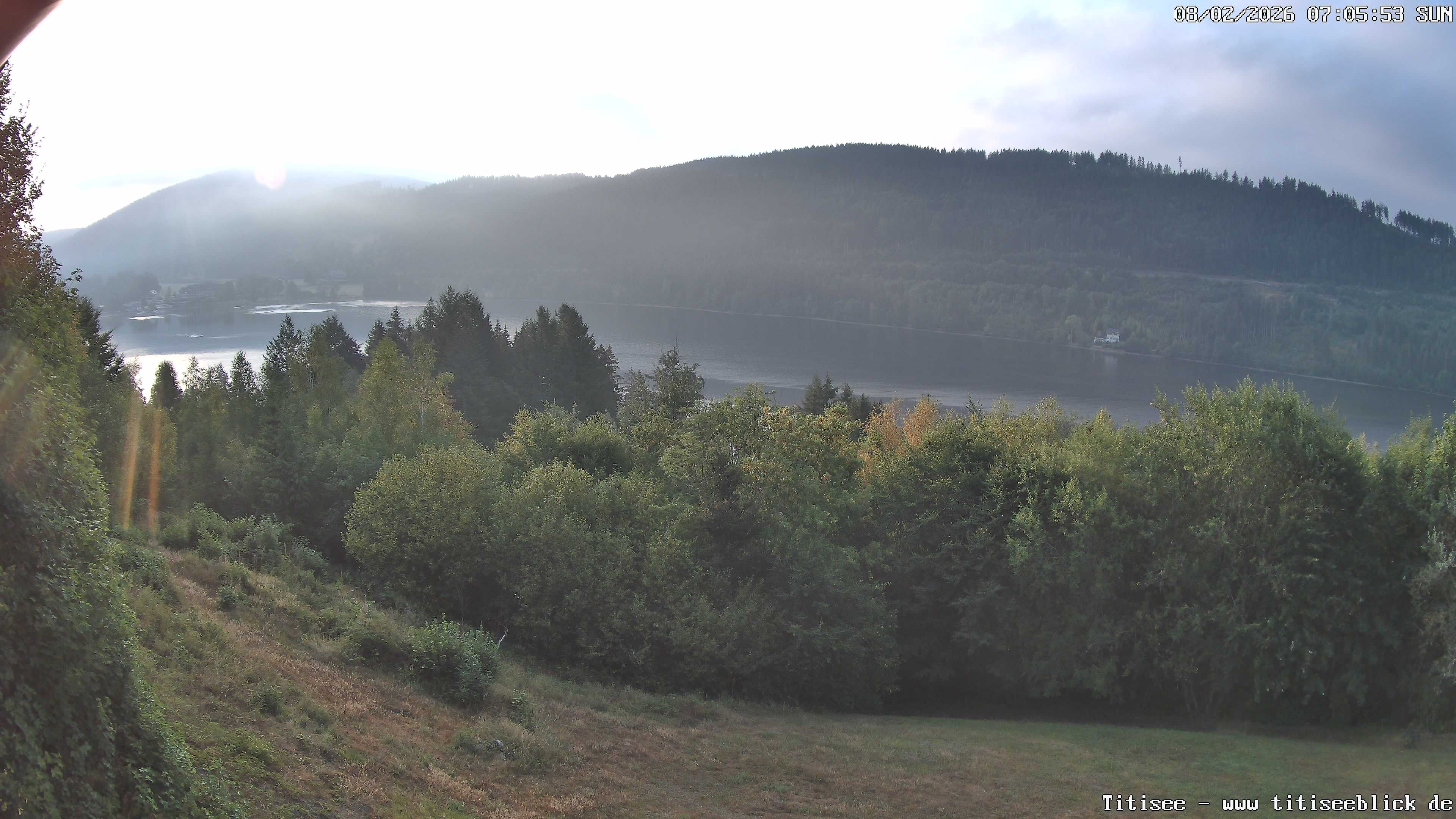 Archiv Foto Webcam Titisee: Westufer