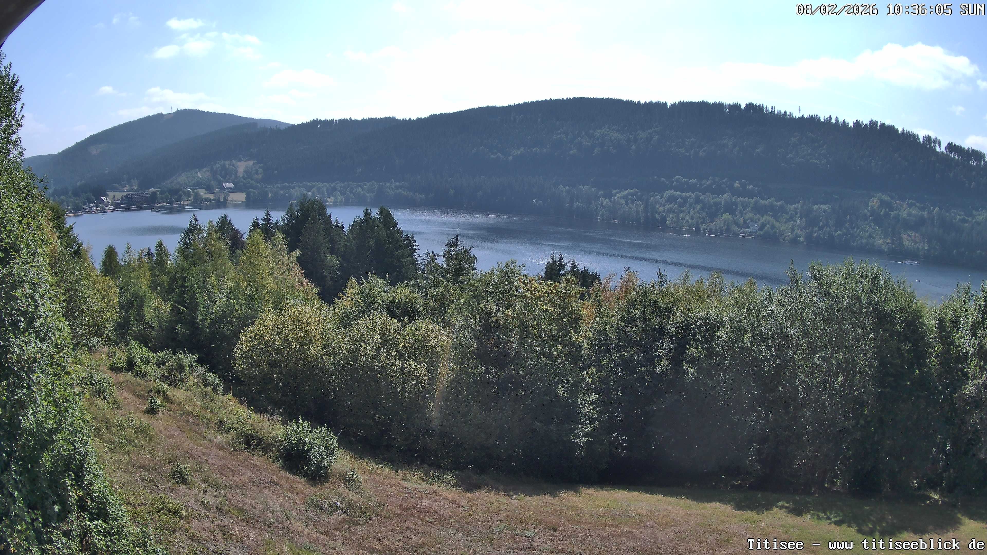 Archiv Foto Webcam Titisee: Westufer
