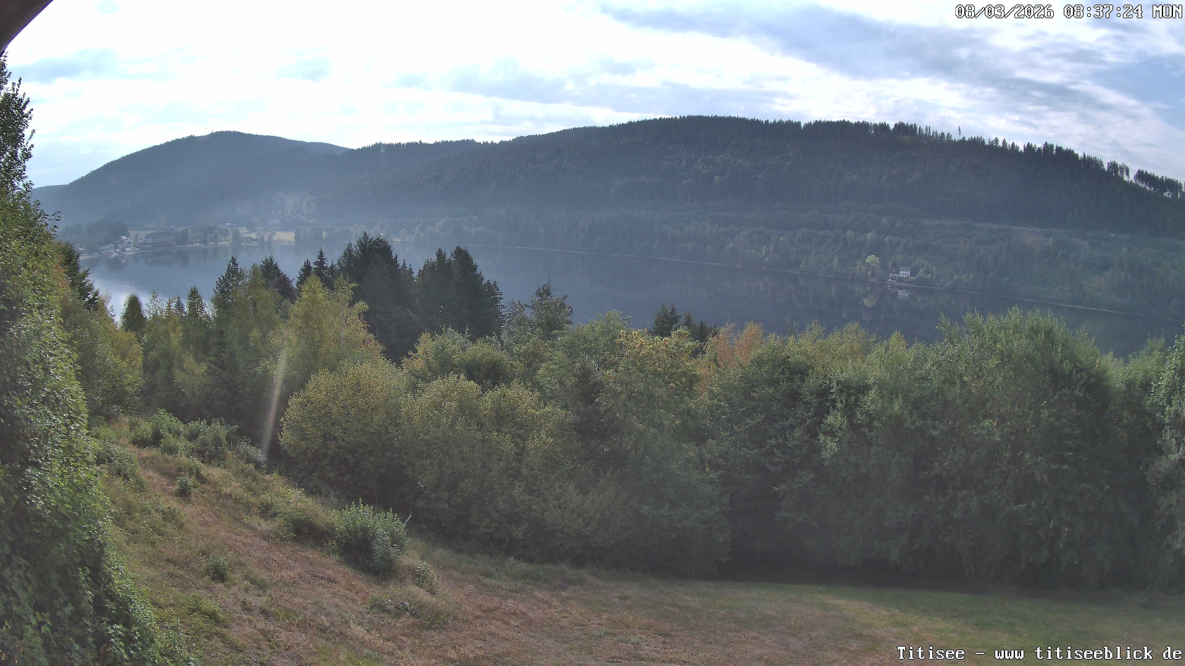 Archived image Webcam View of Lake Titisee