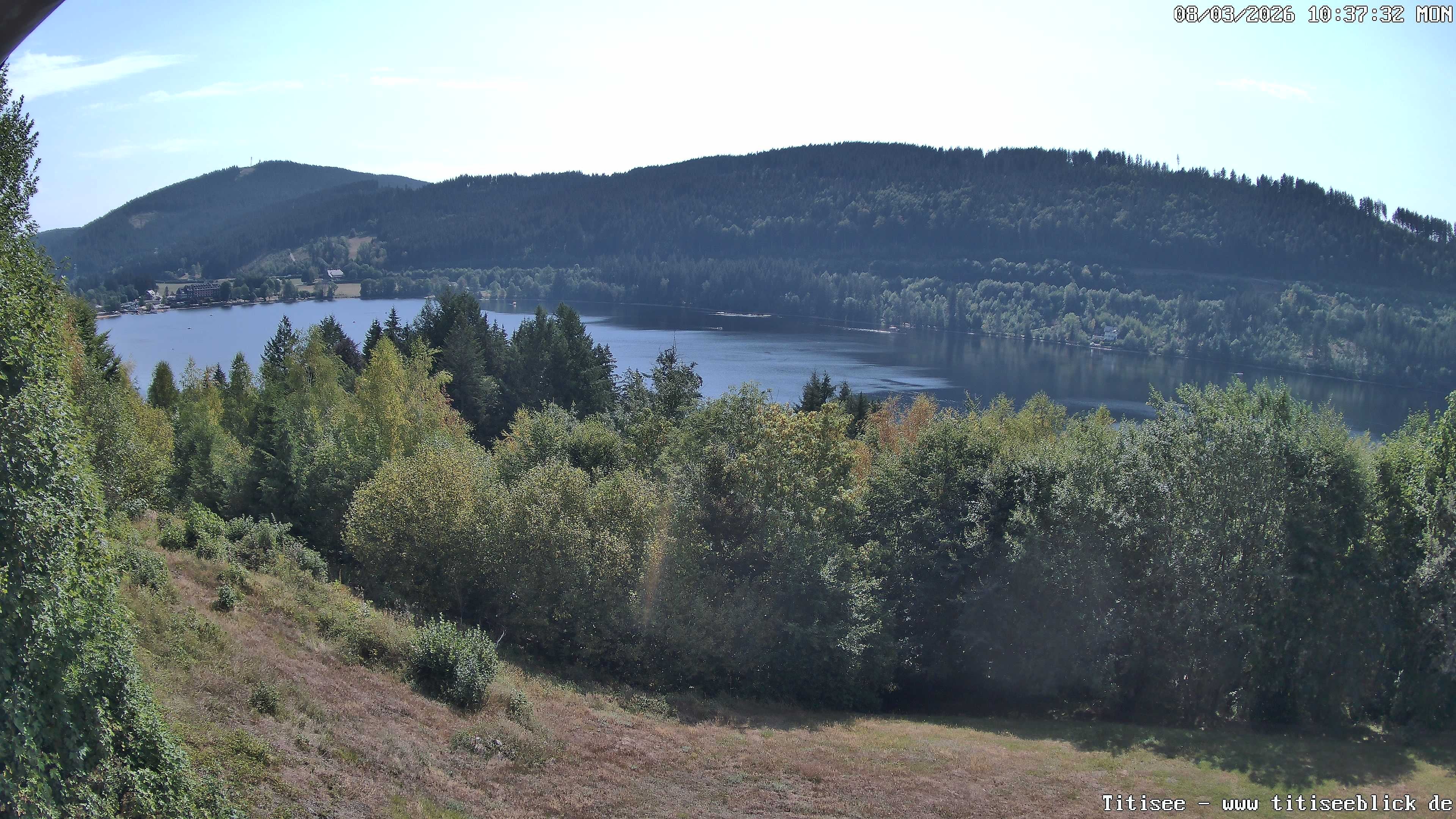 Archived image Webcam View of Lake Titisee
