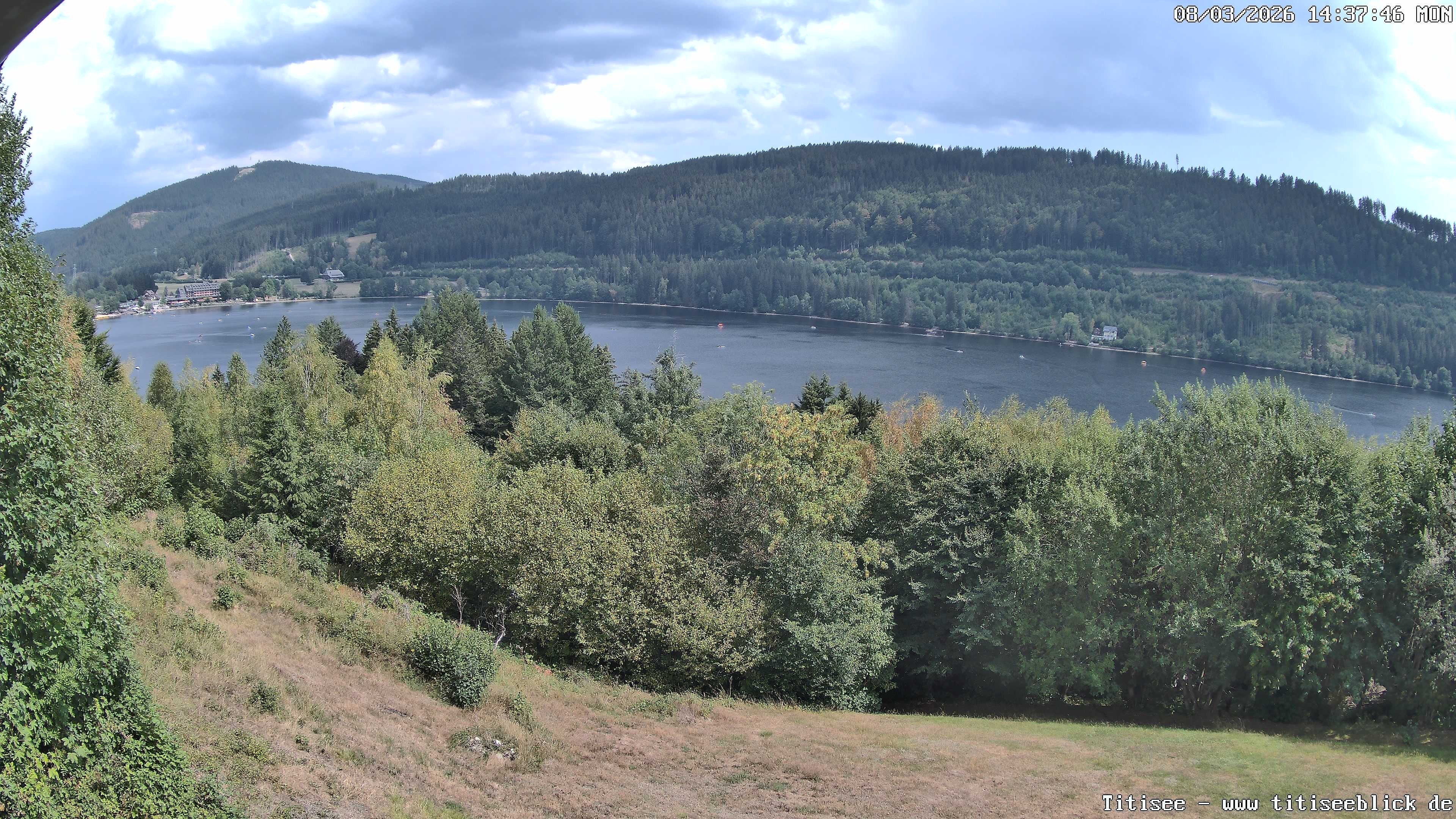Archived image Webcam View of Lake Titisee