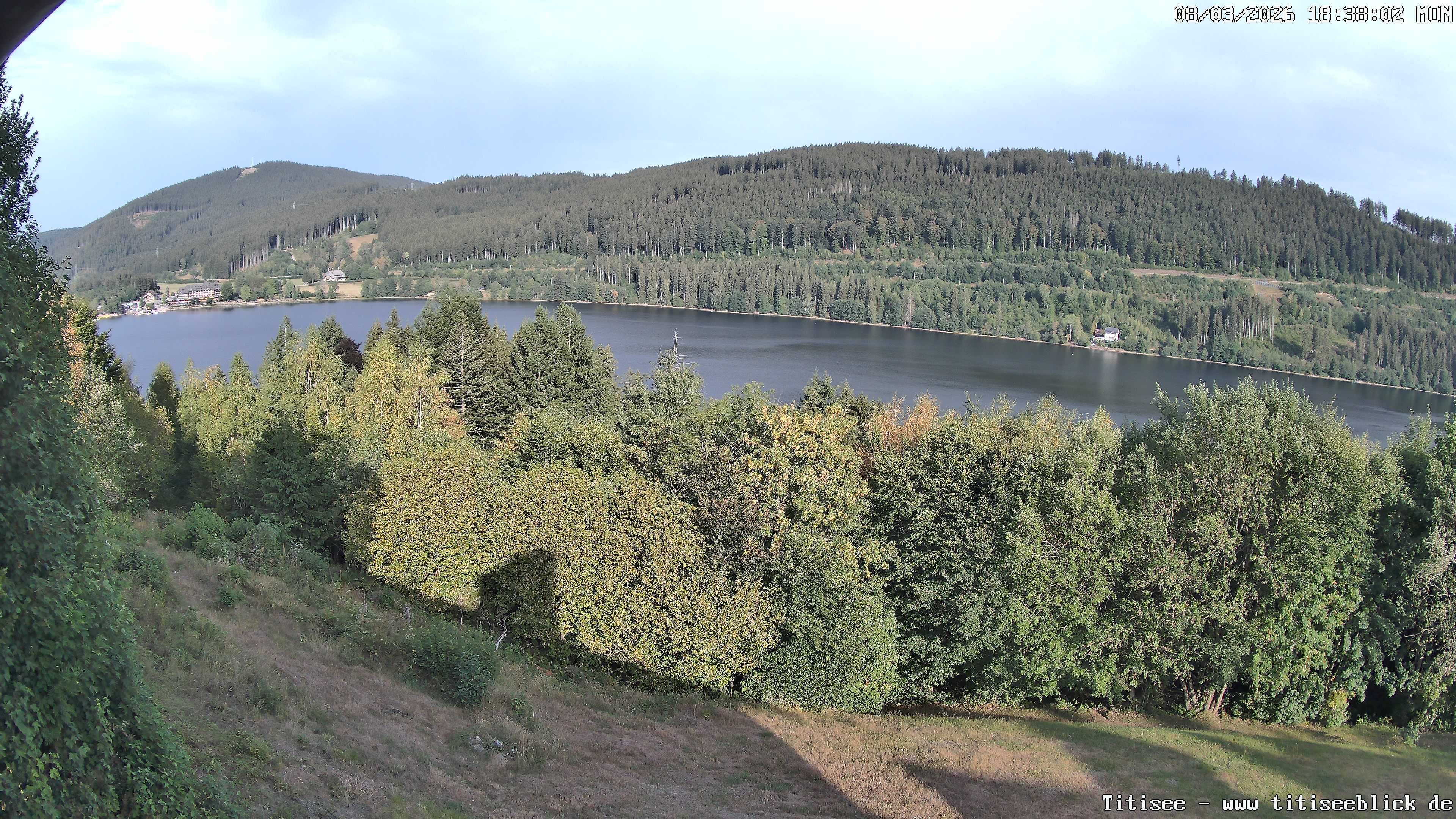 Archived image Webcam View of Lake Titisee