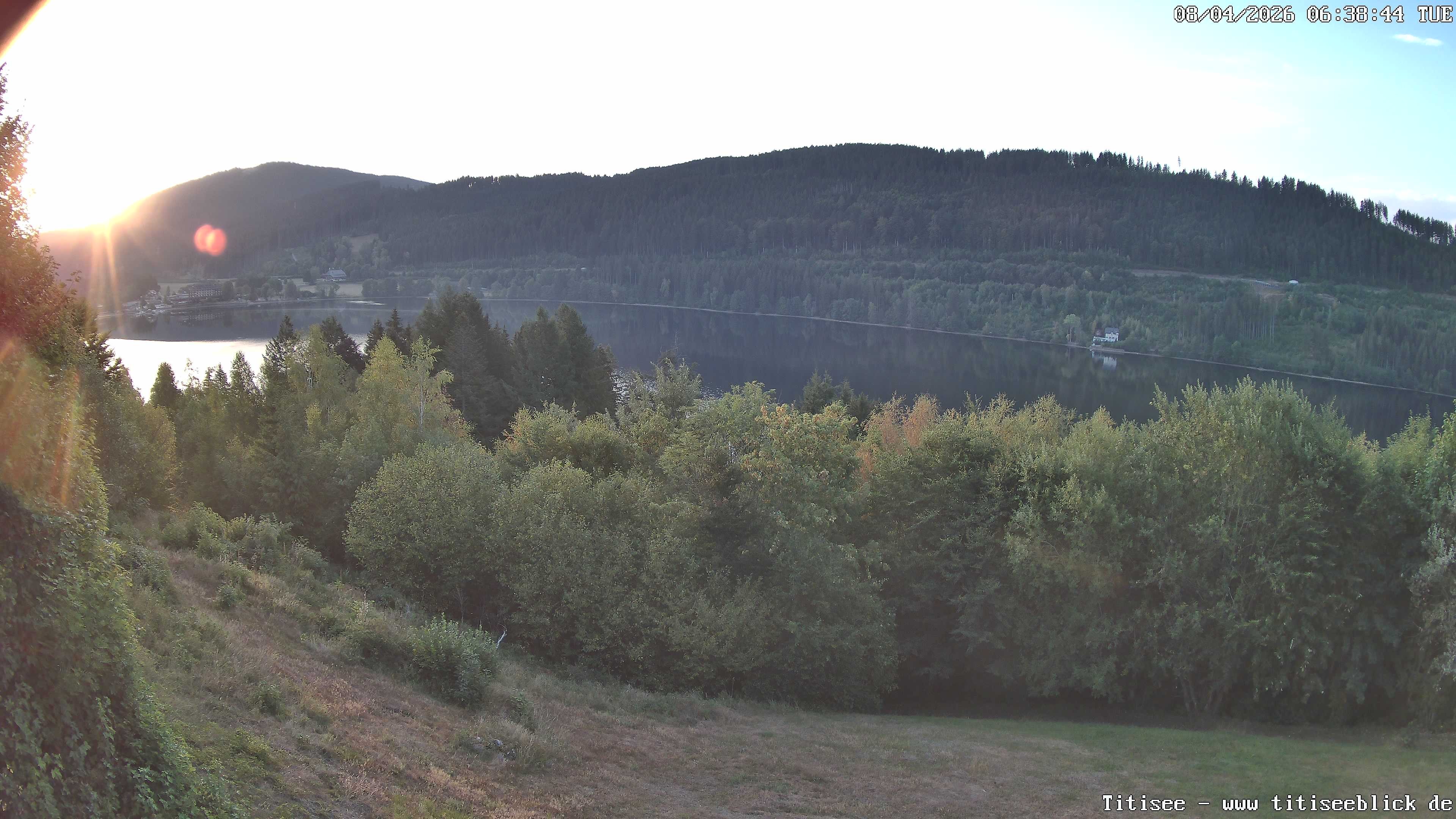 Archiv Foto Webcam Titisee: Westufer
