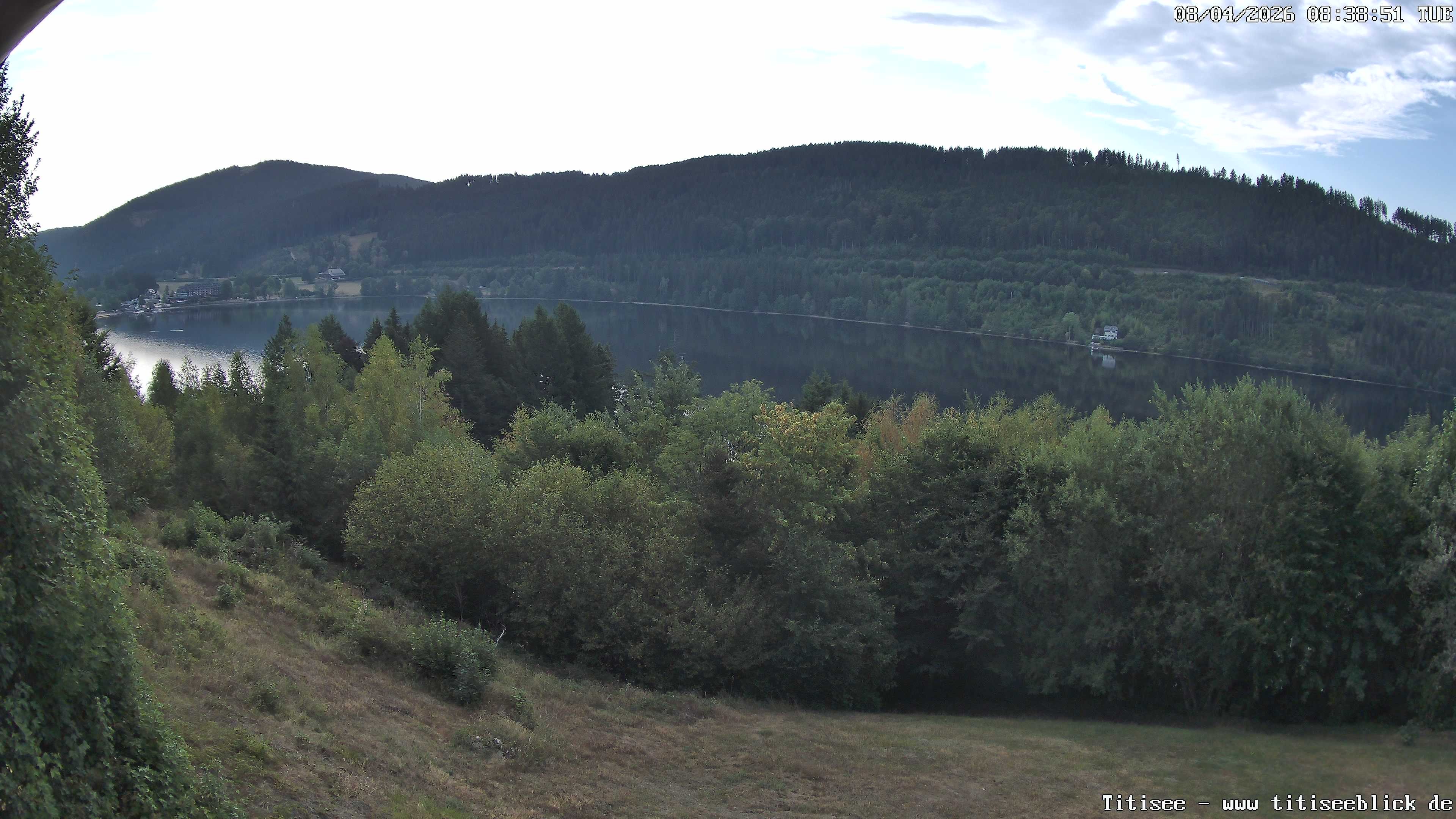 Archiv Foto Webcam Titisee: Westufer