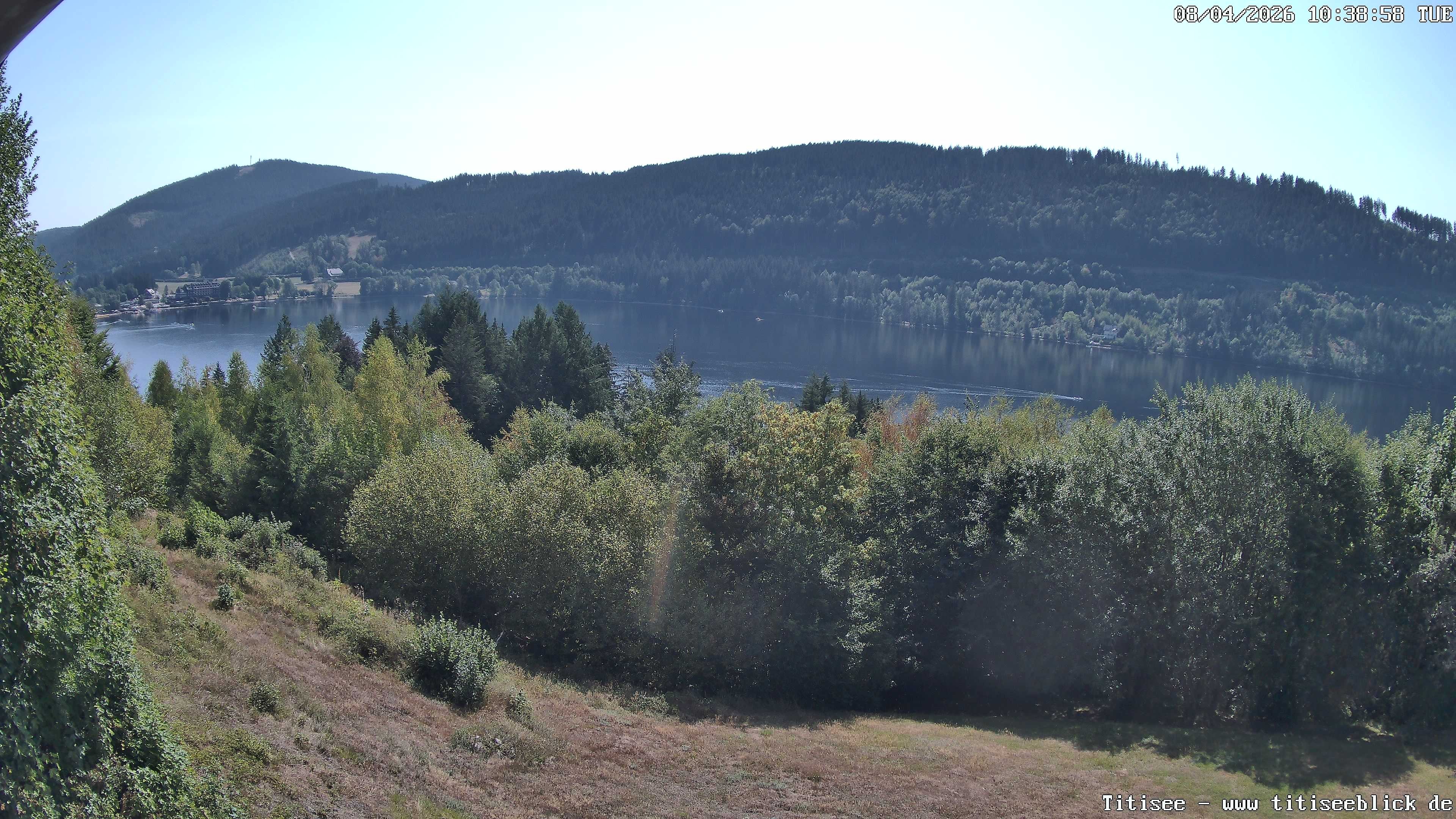 Archiv Foto Webcam Titisee: Westufer