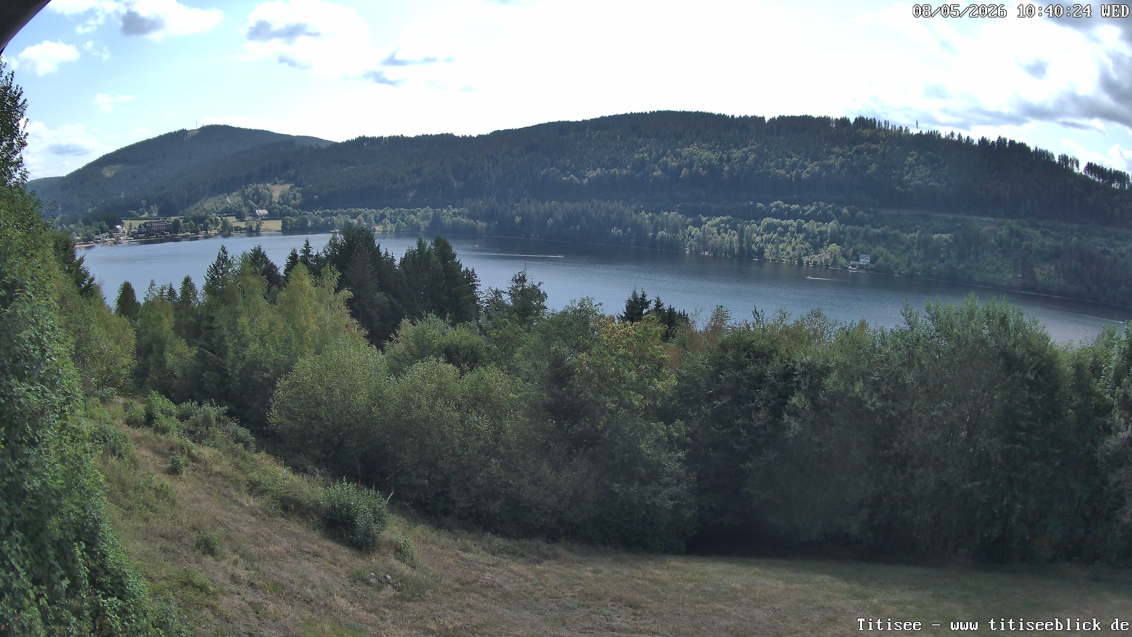 Archiv Foto Webcam Titisee: Westufer