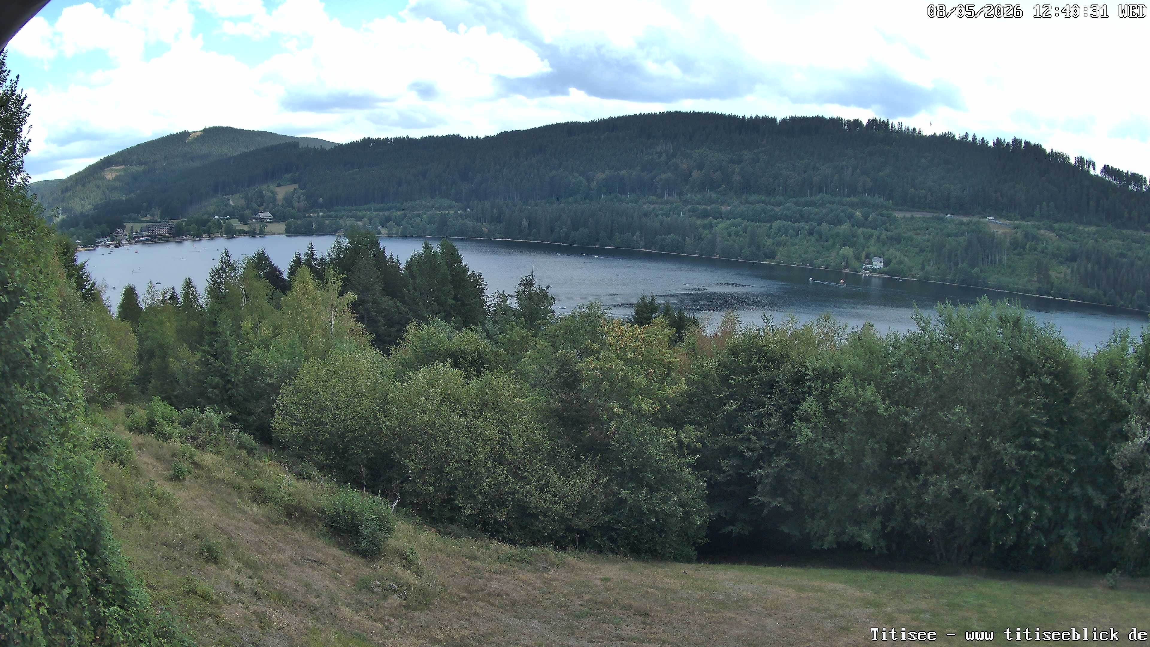 Archiv Foto Webcam Titisee: Westufer