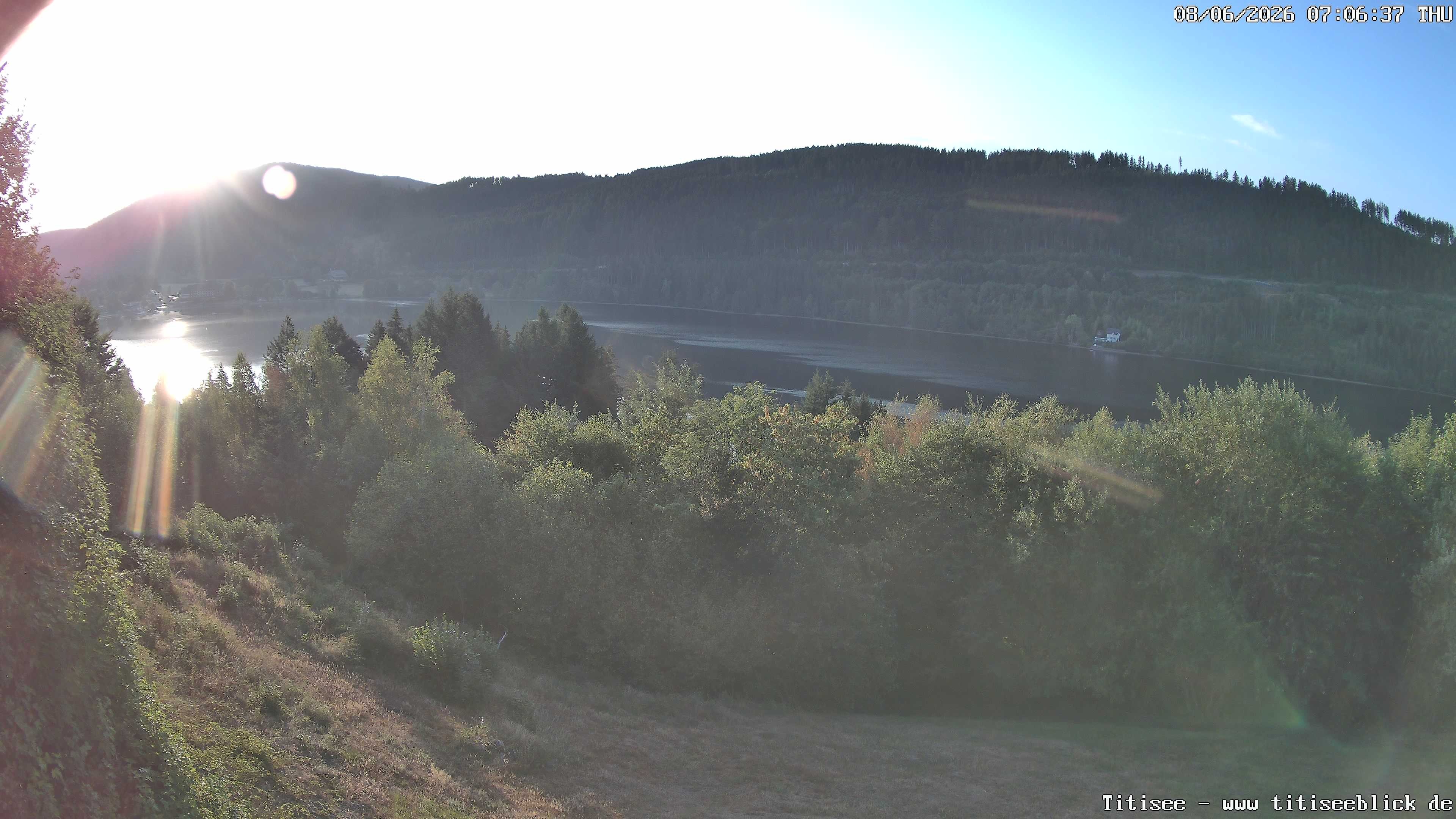 Archiv Foto Webcam Titisee: Westufer