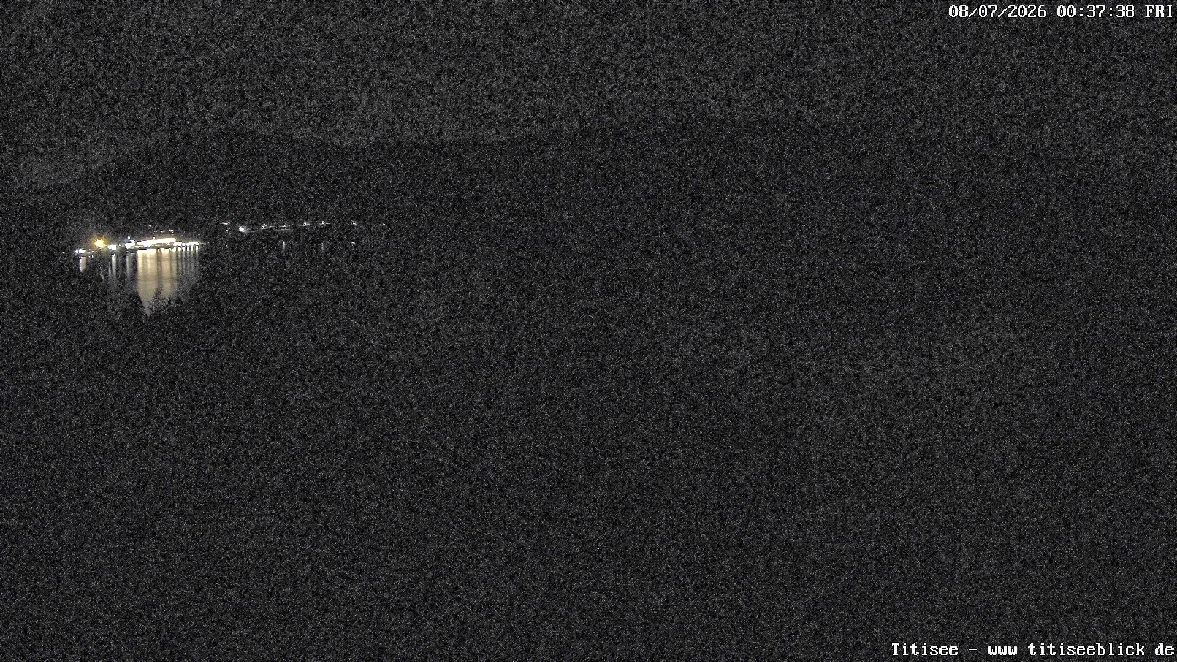 Archived image Webcam View of Lake Titisee