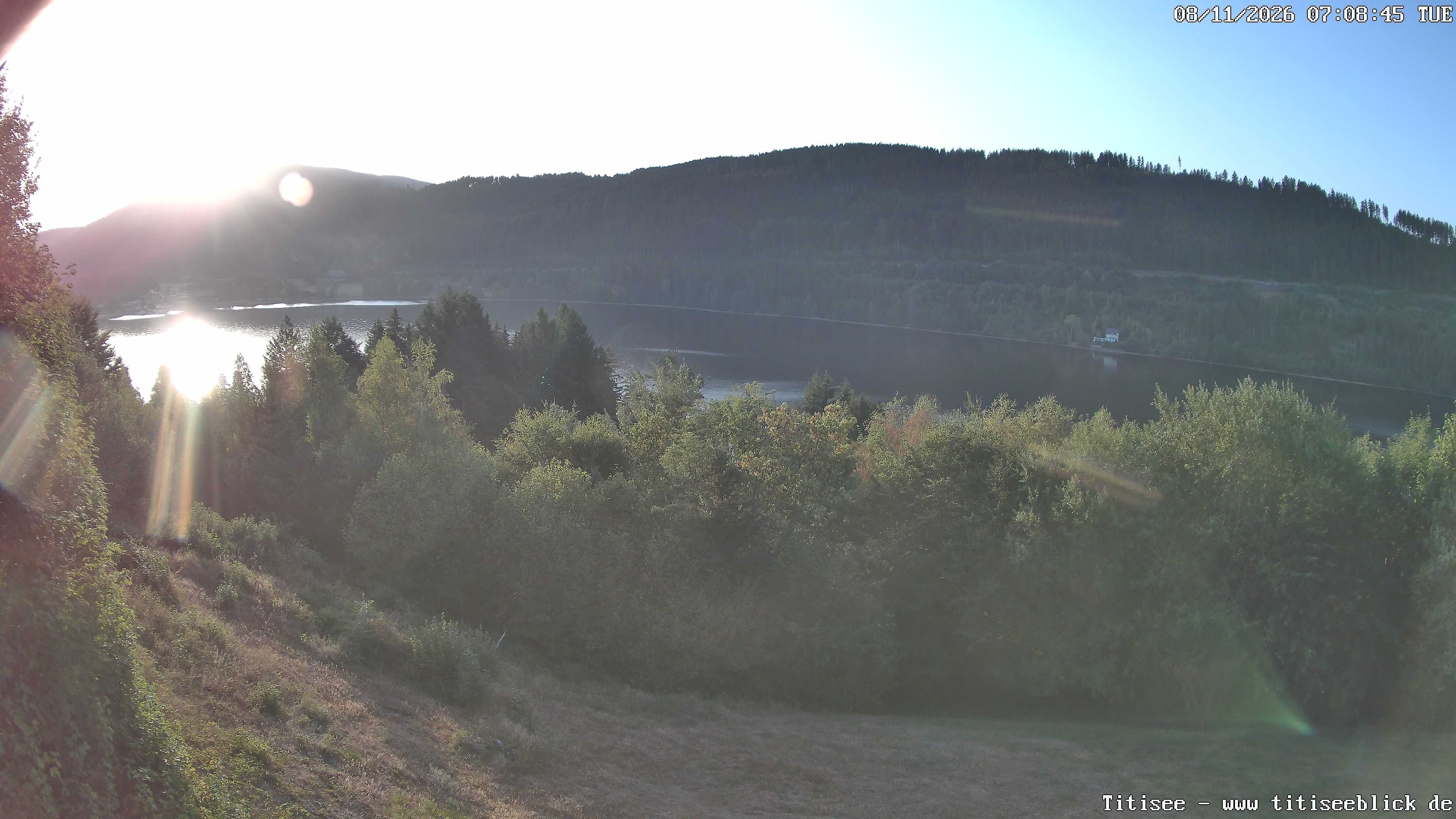 Archiv Foto Webcam Titisee: Westufer