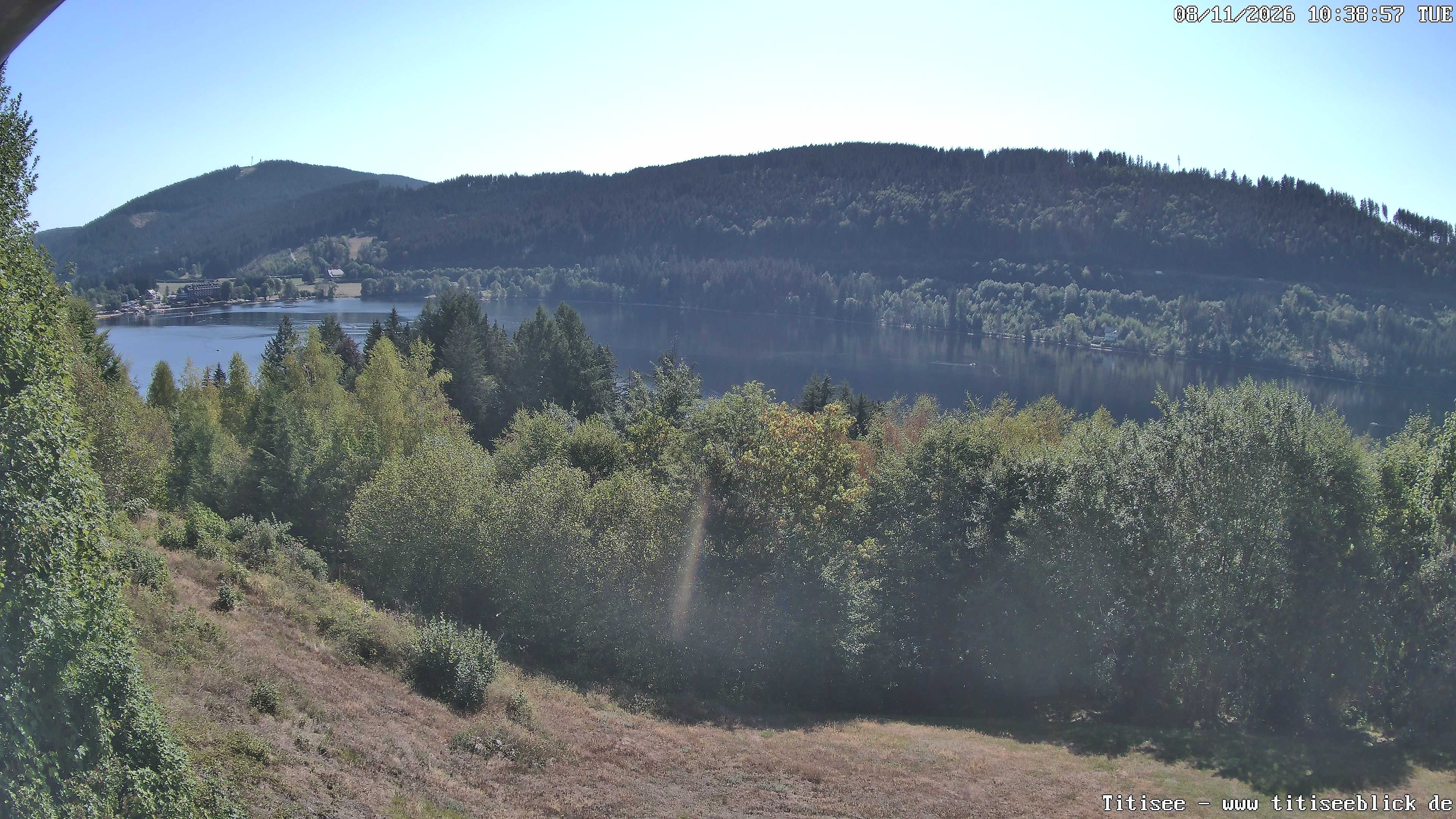 Archiv Foto Webcam Titisee: Westufer