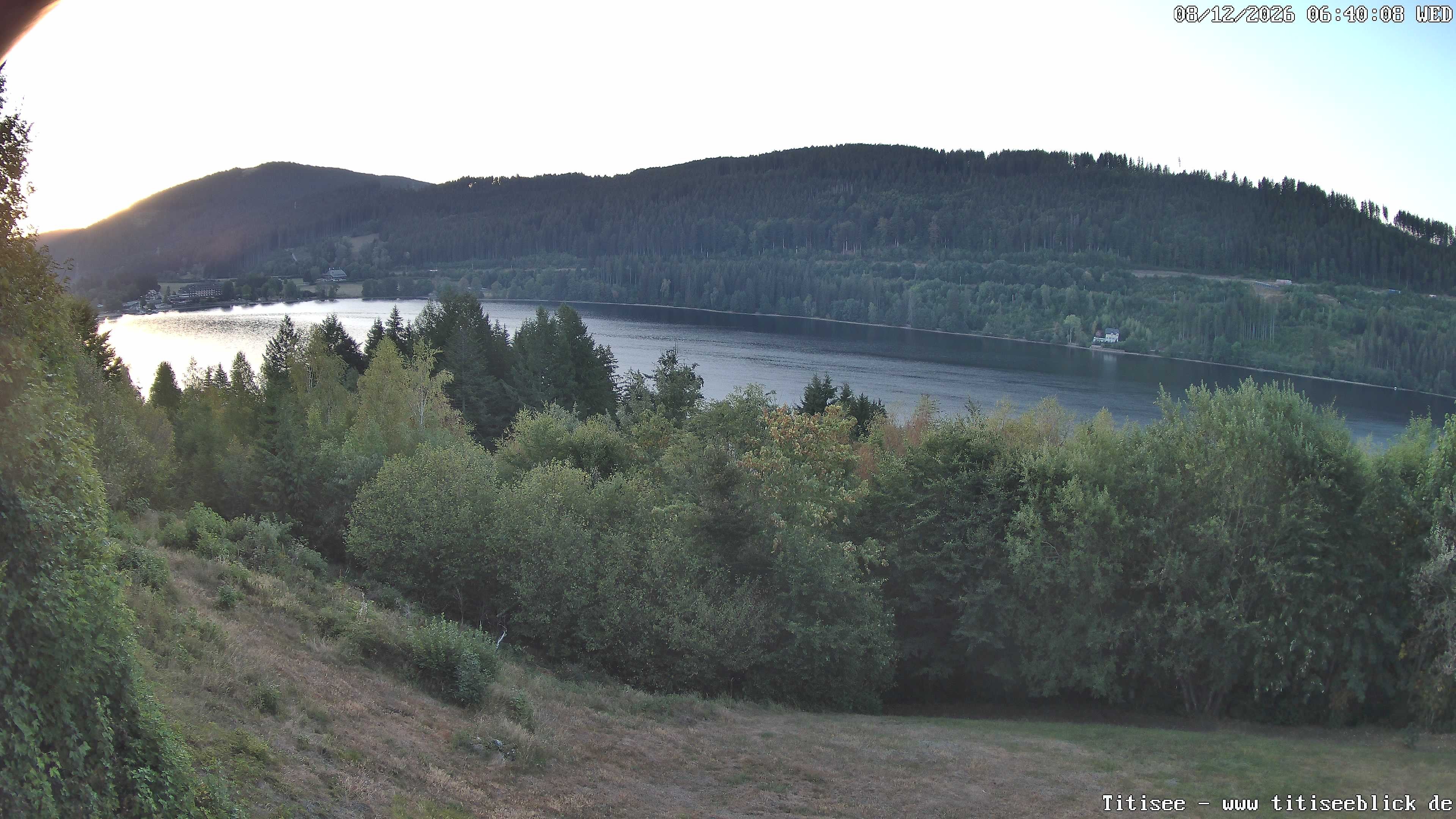 Archiv Foto Webcam Titisee: Westufer