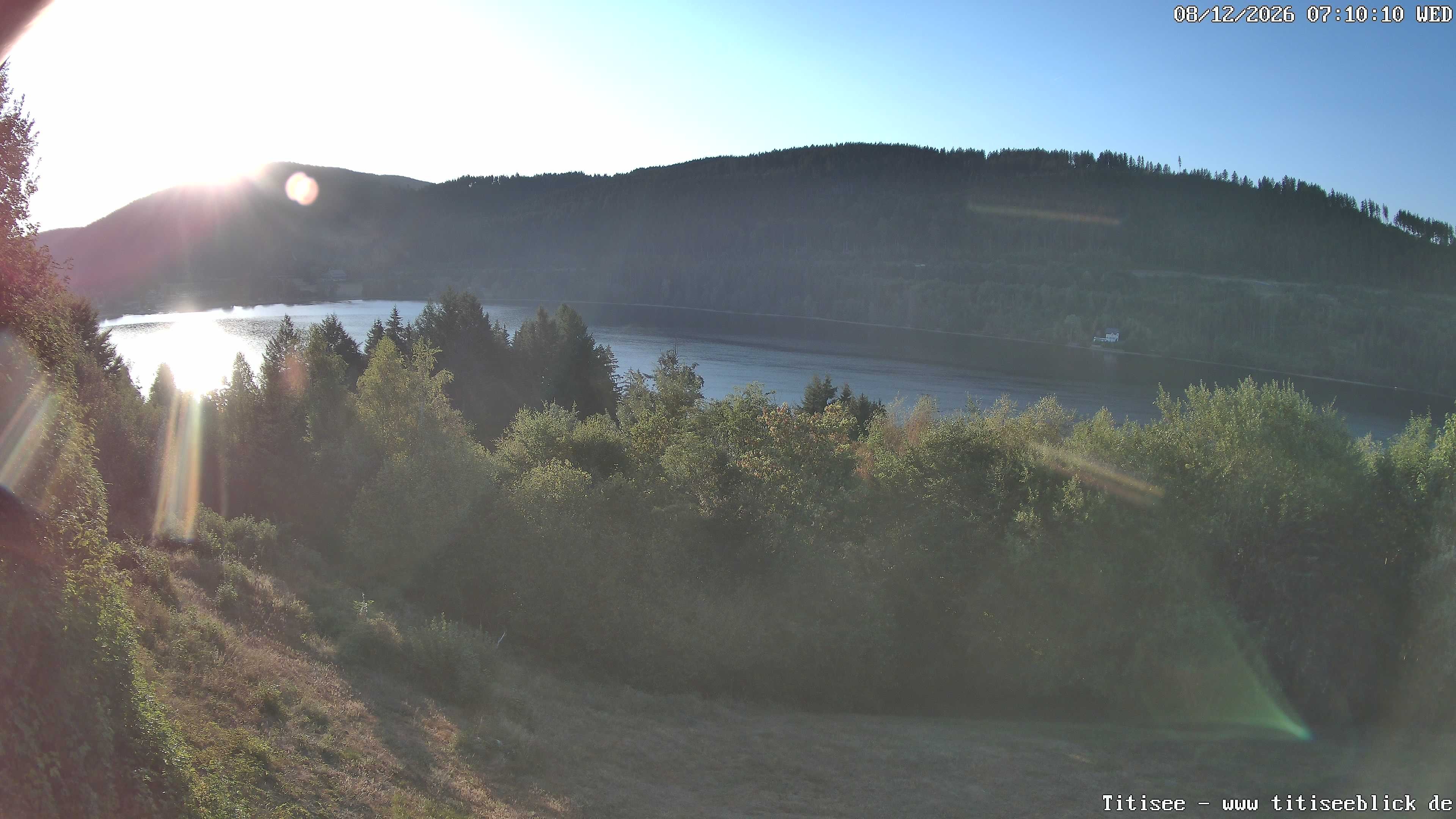 Archiv Foto Webcam Titisee: Westufer