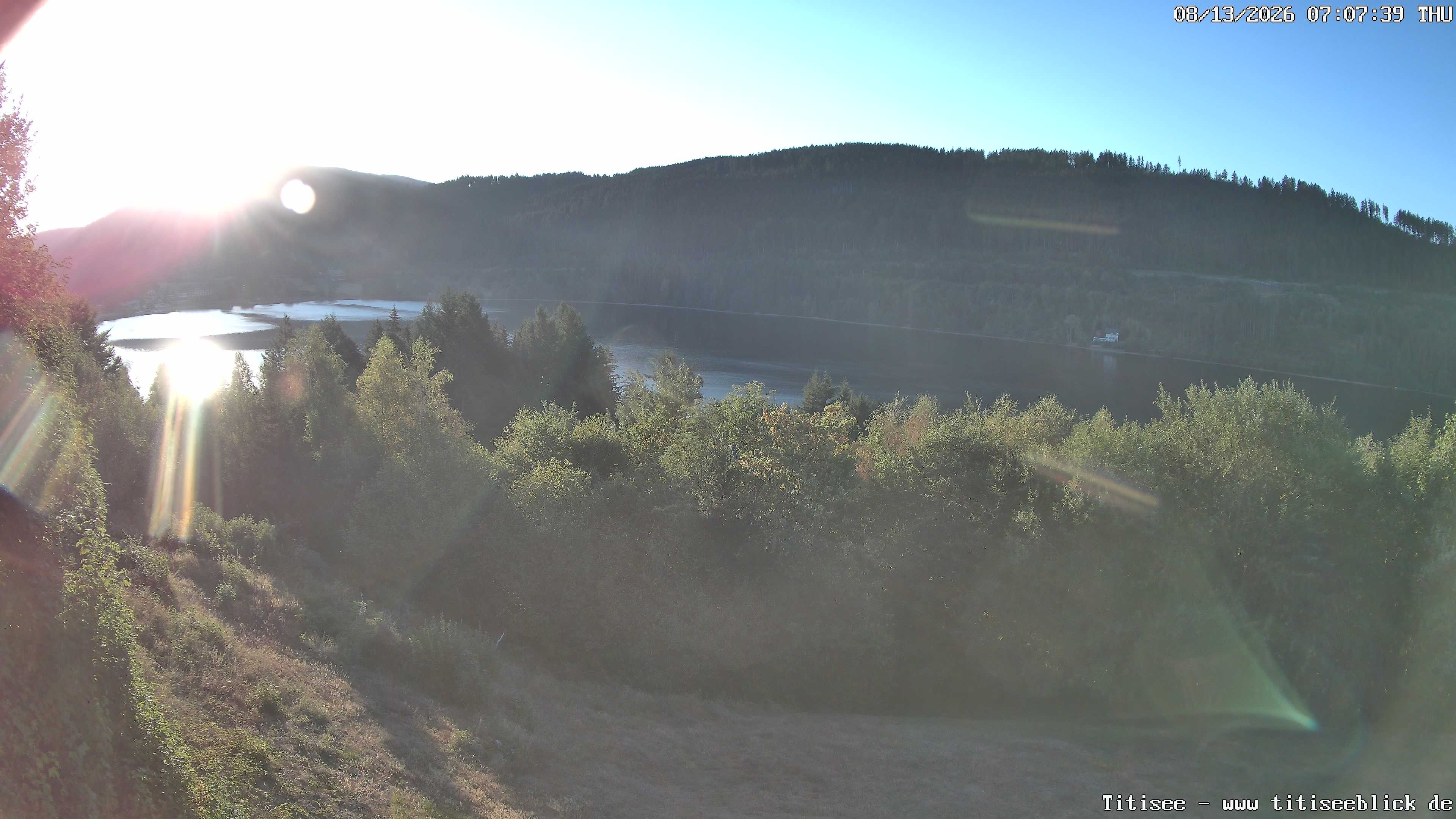 Archiv Foto Webcam Titisee: Westufer