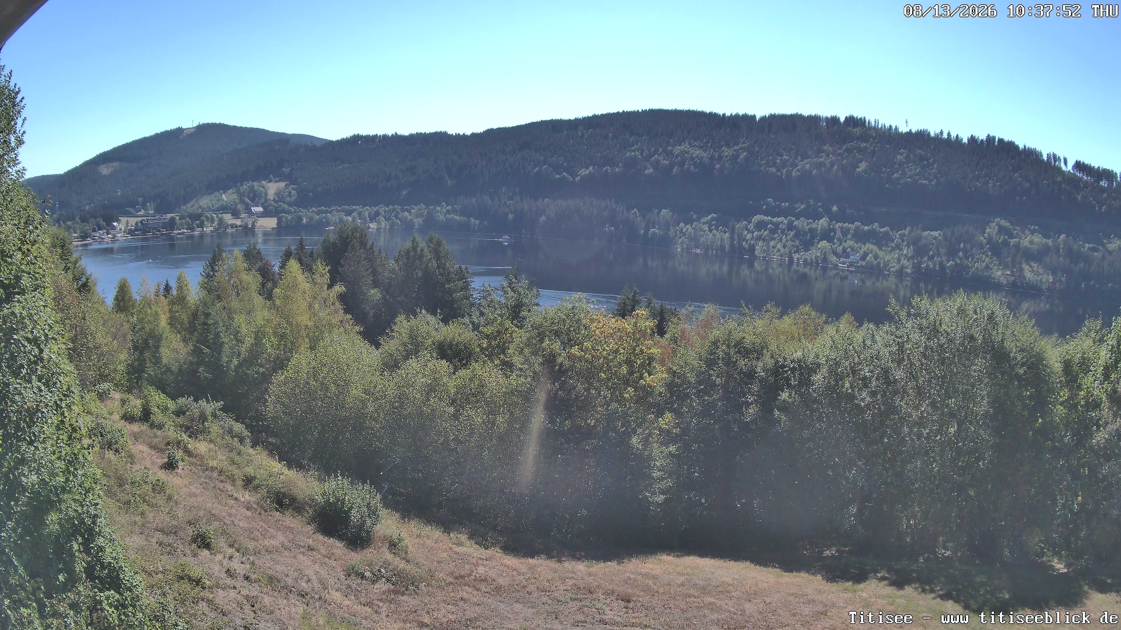 Archiv Foto Webcam Titisee: Westufer
