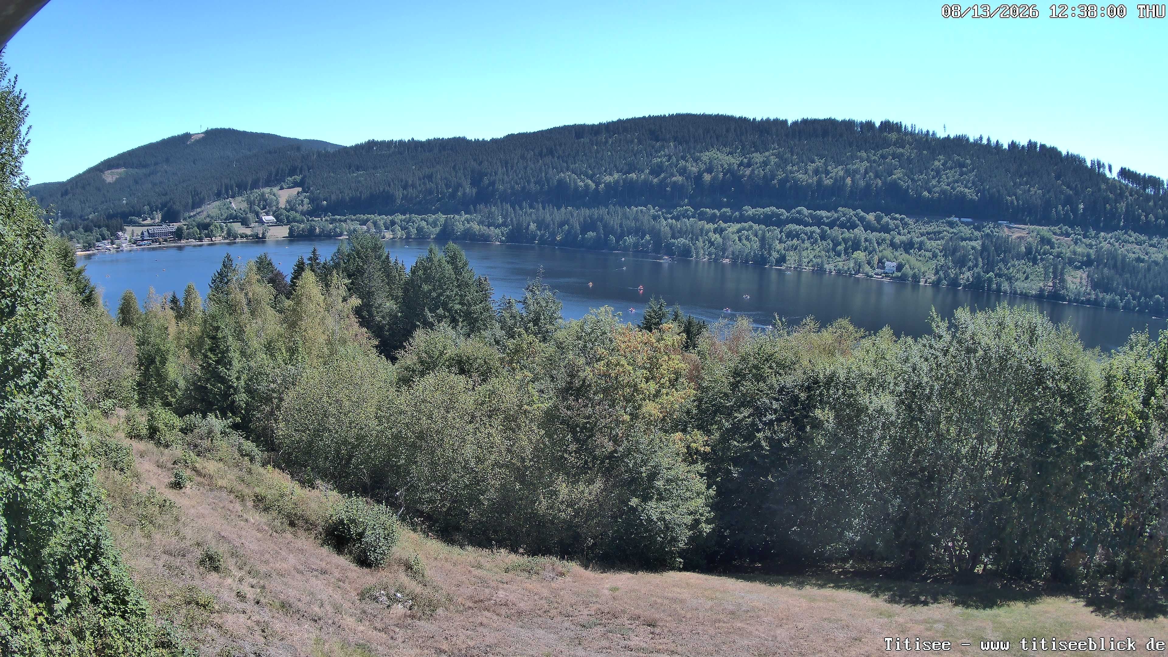 Archiv Foto Webcam Titisee: Westufer