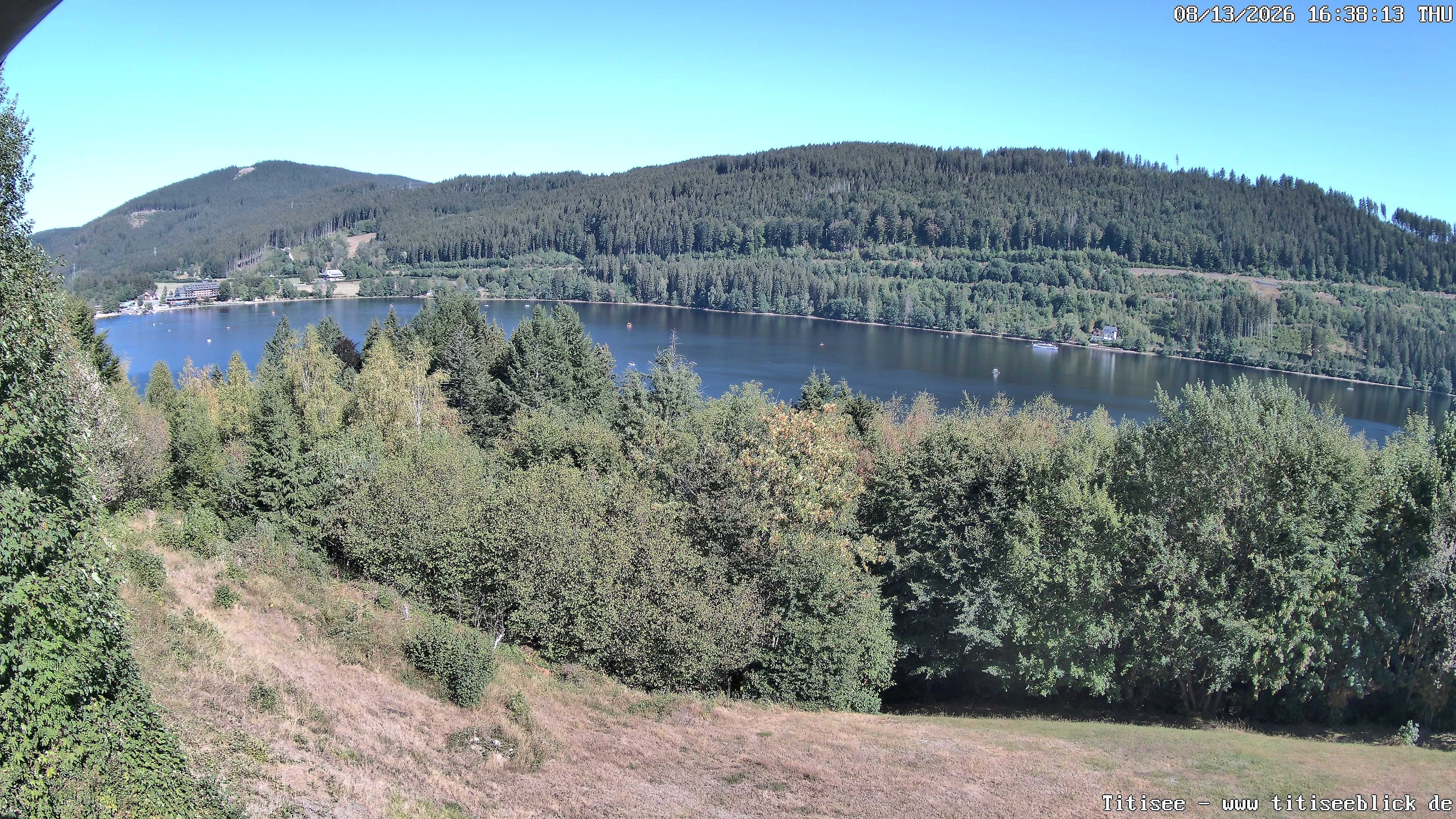 Archiv Foto Webcam Titisee: Westufer