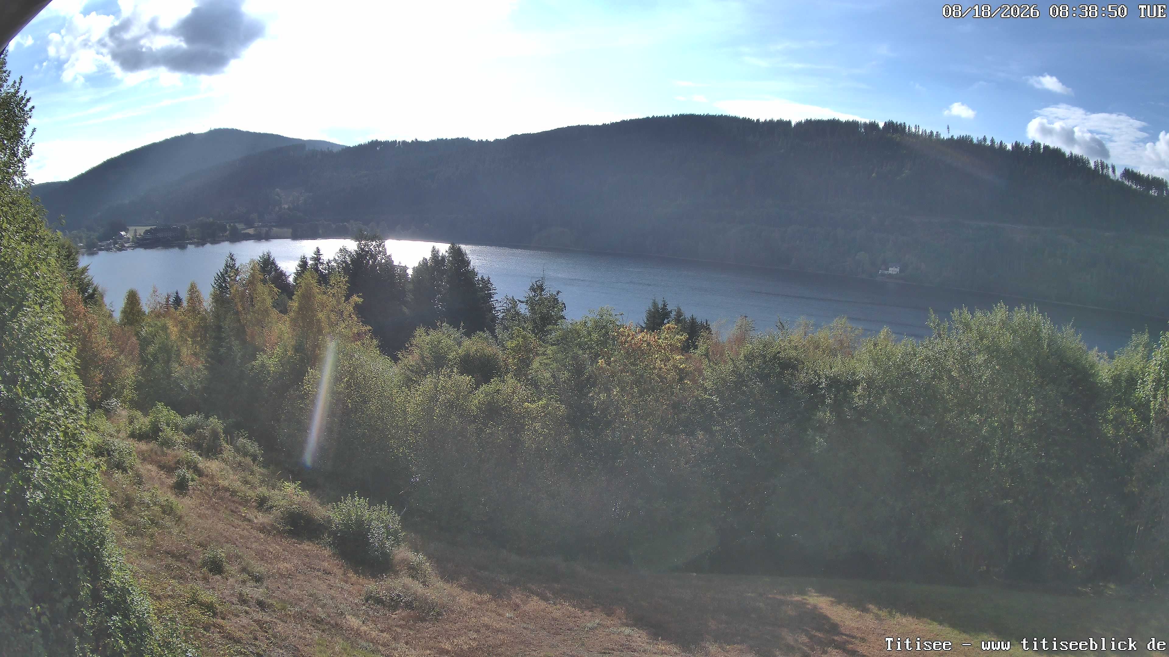 Archiv Foto Webcam Titisee: Westufer