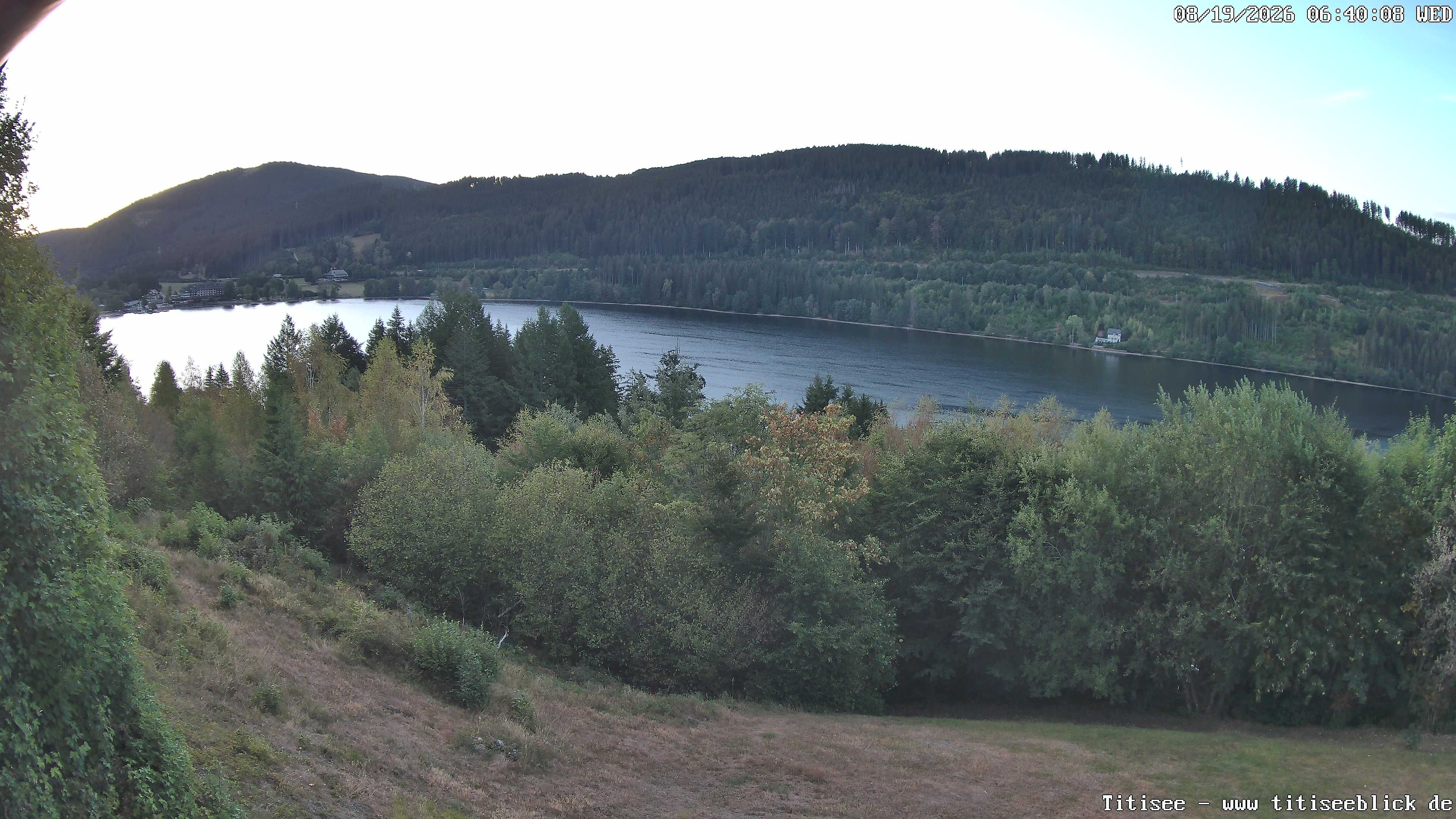 Archiv Foto Webcam Titisee: Westufer