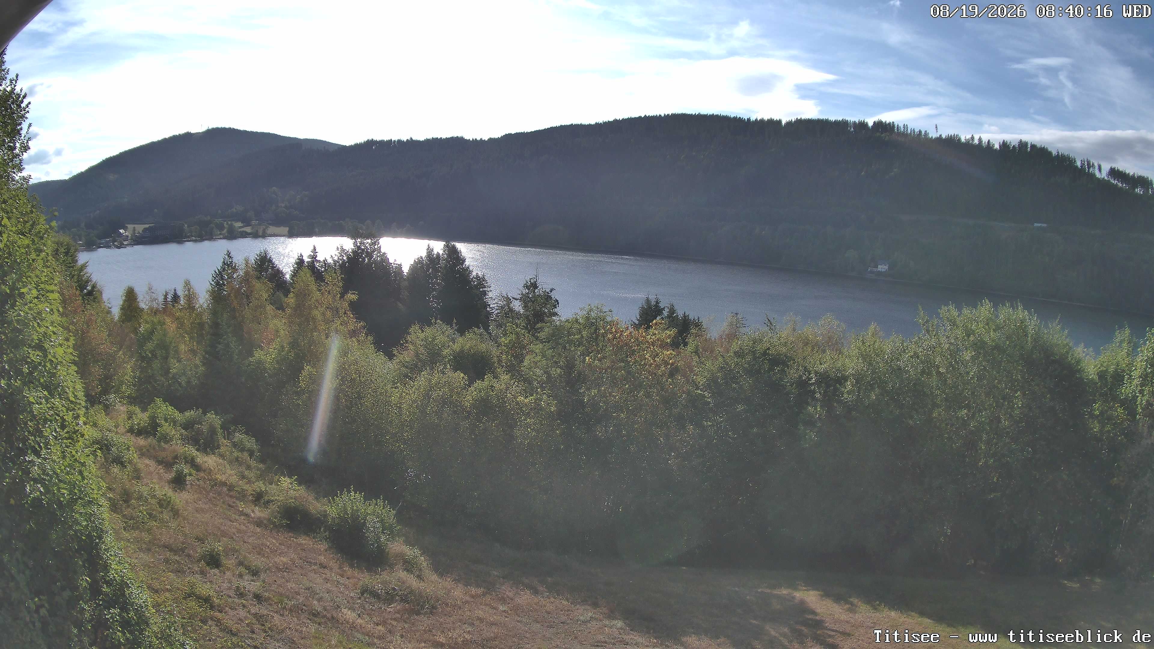 Archiv Foto Webcam Titisee: Westufer