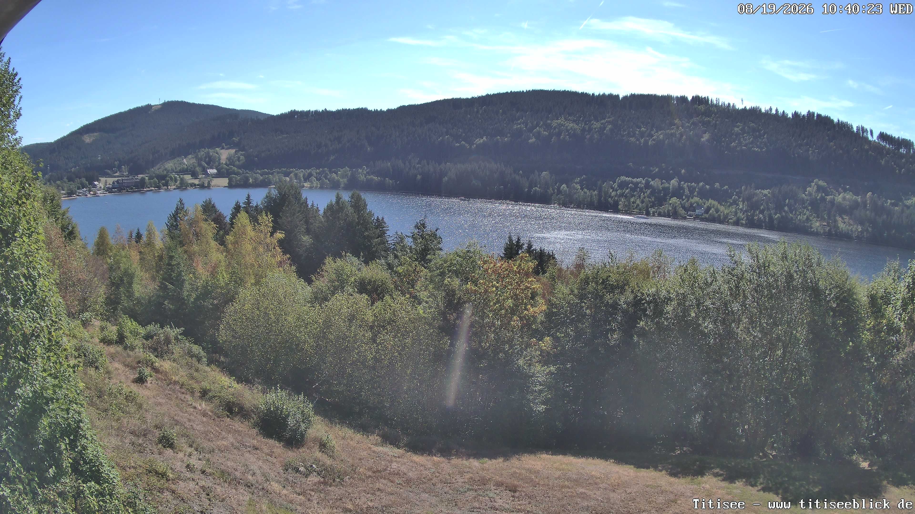 Archiv Foto Webcam Titisee: Westufer