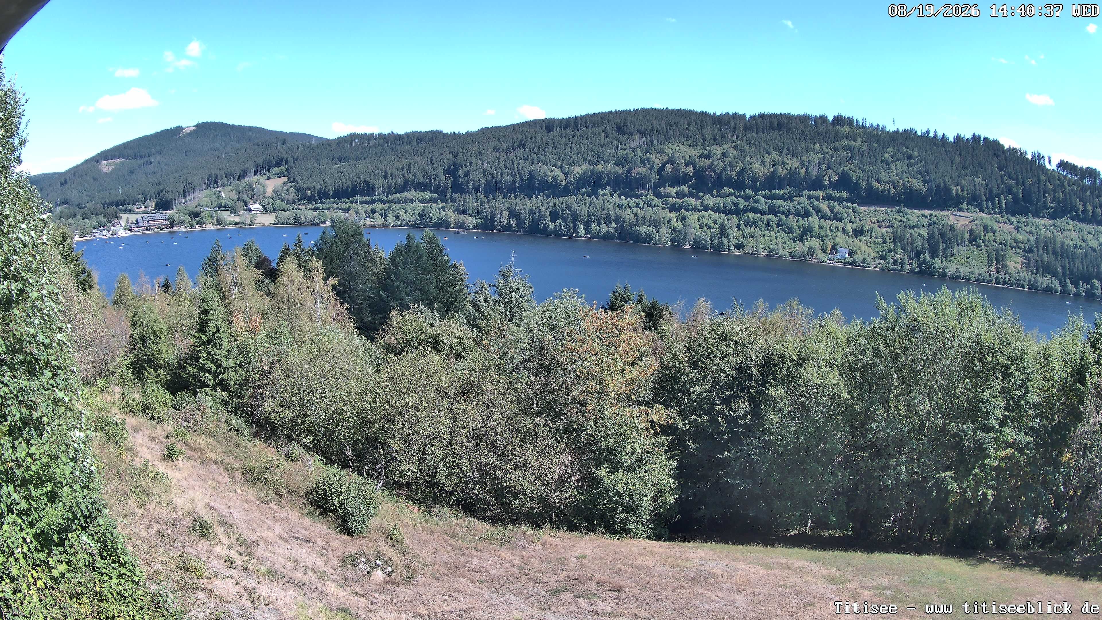 Archiv Foto Webcam Titisee: Westufer