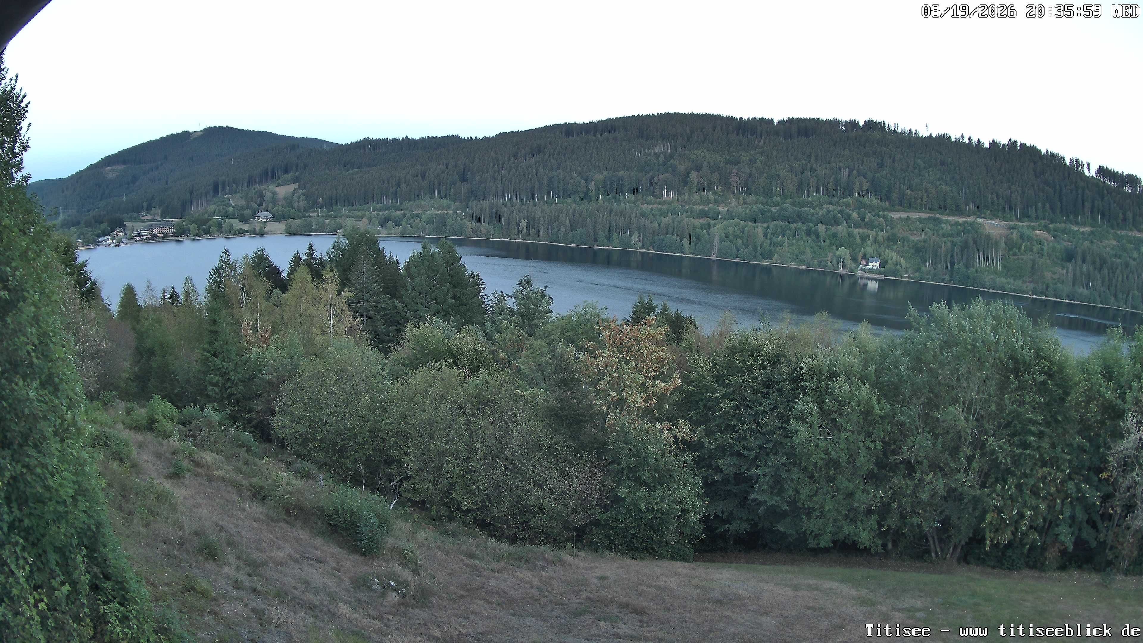 Archiv Foto Webcam Titisee: Westufer