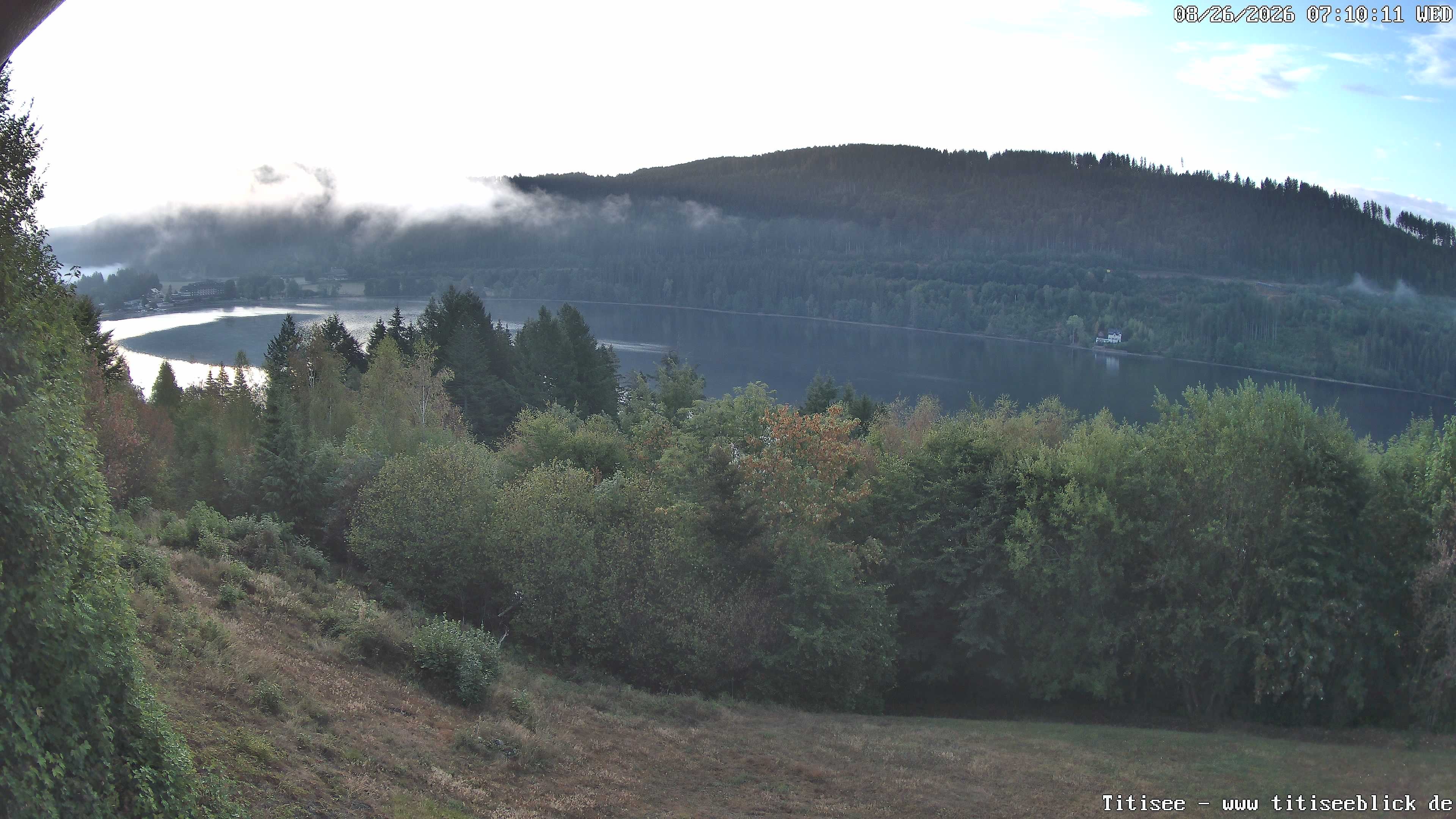Archiv Foto Webcam Titisee: Westufer
