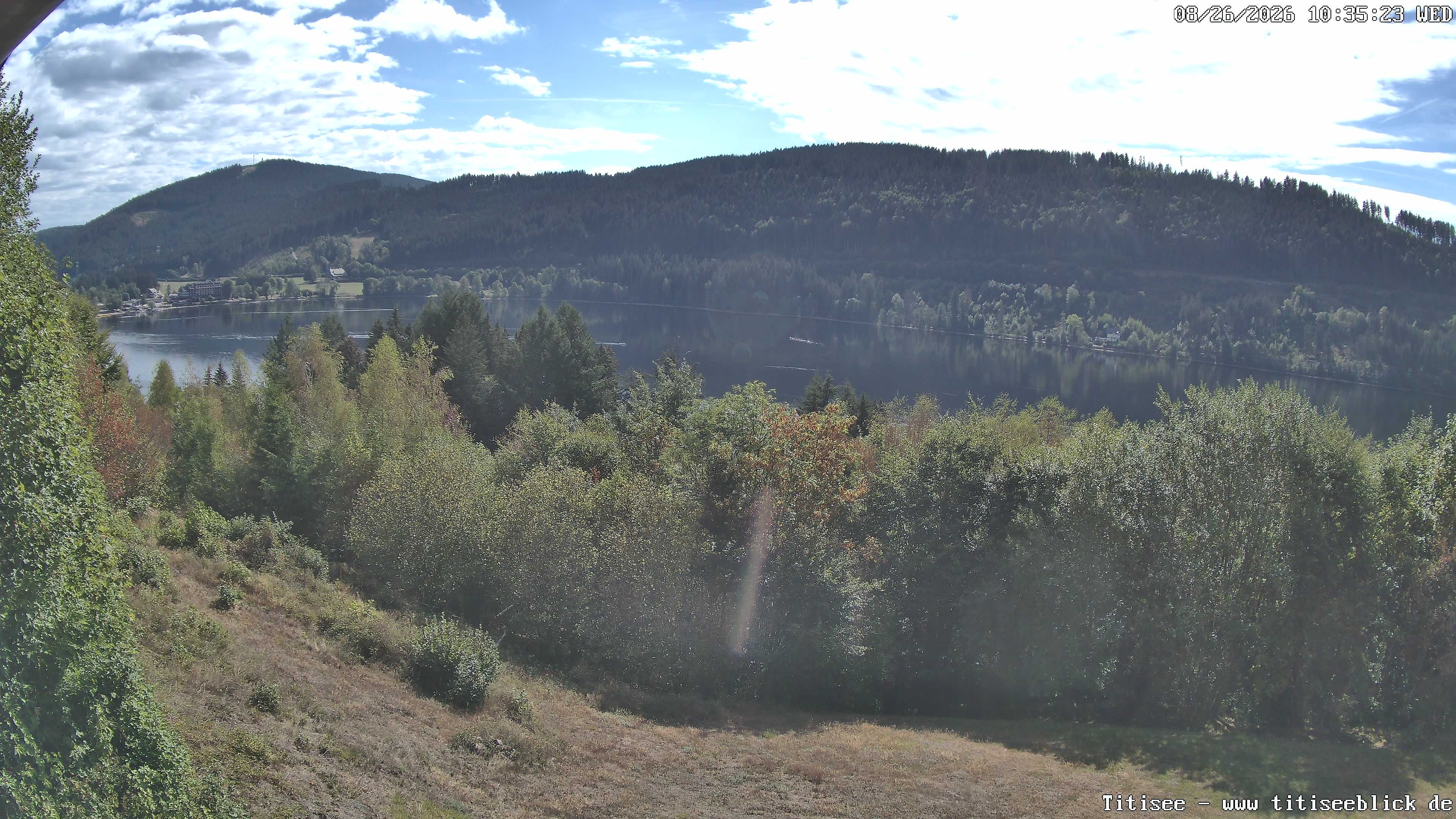 Archiv Foto Webcam Titisee: Westufer