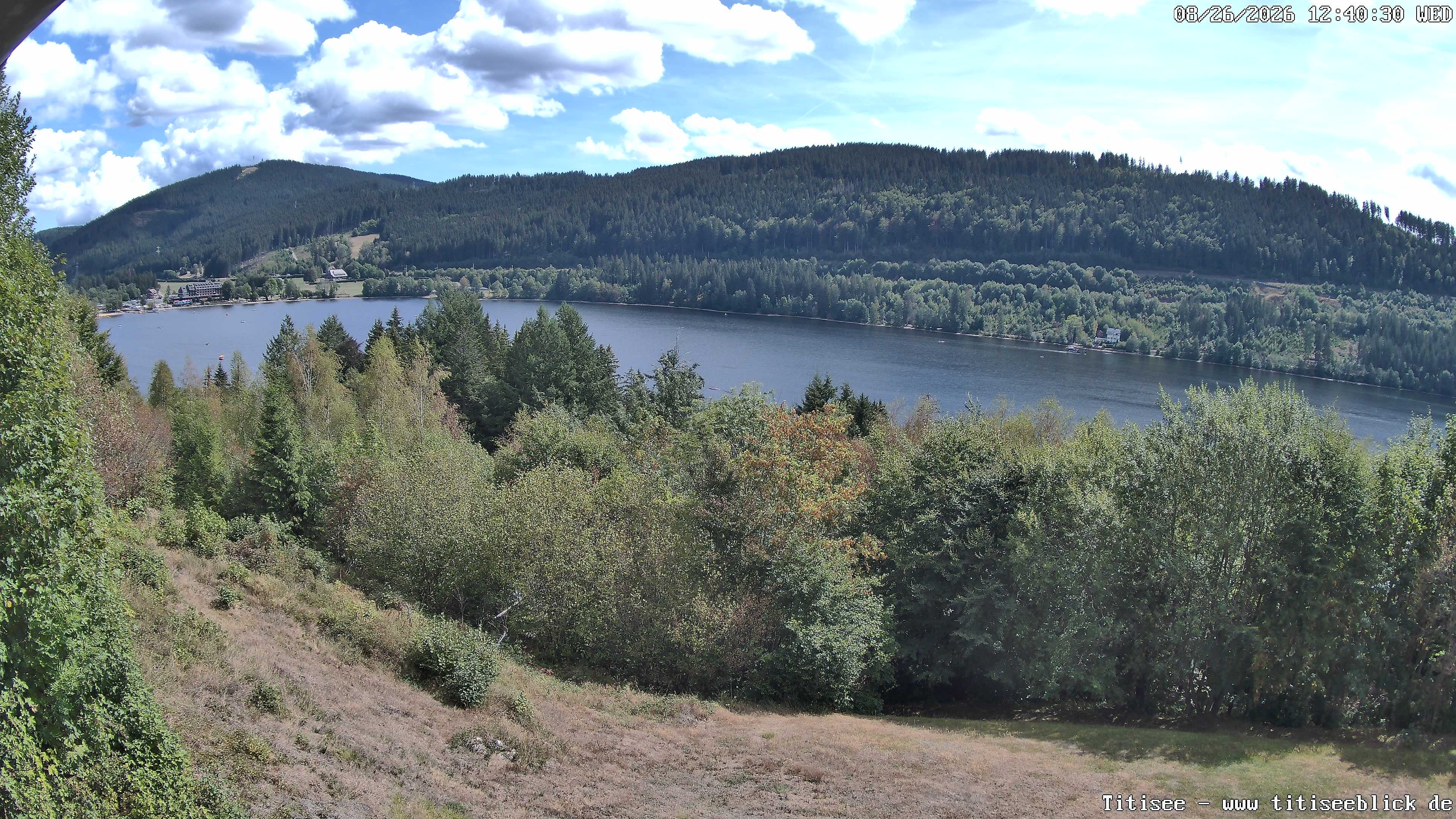 Archiv Foto Webcam Titisee: Westufer