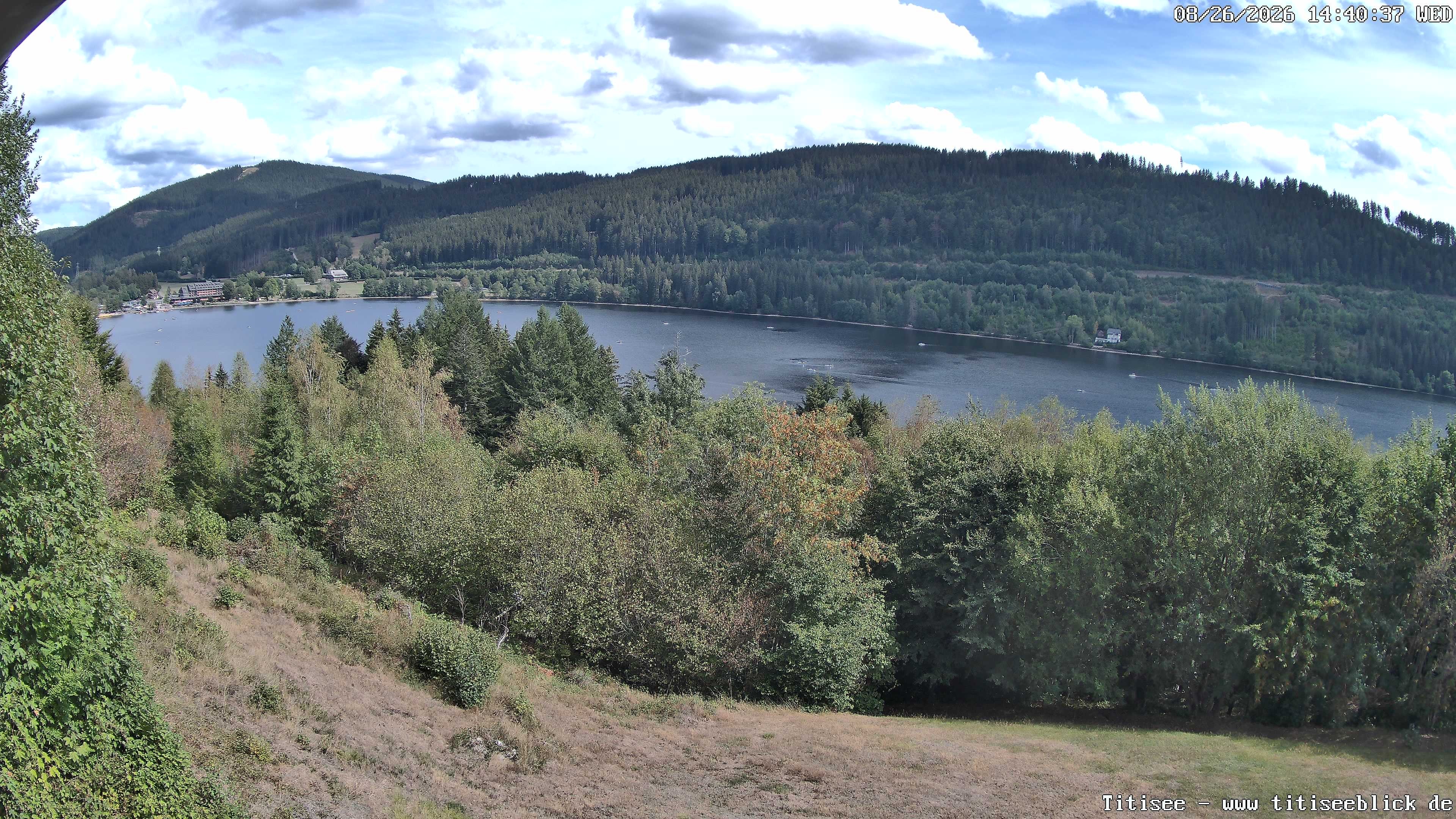 Archiv Foto Webcam Titisee: Westufer