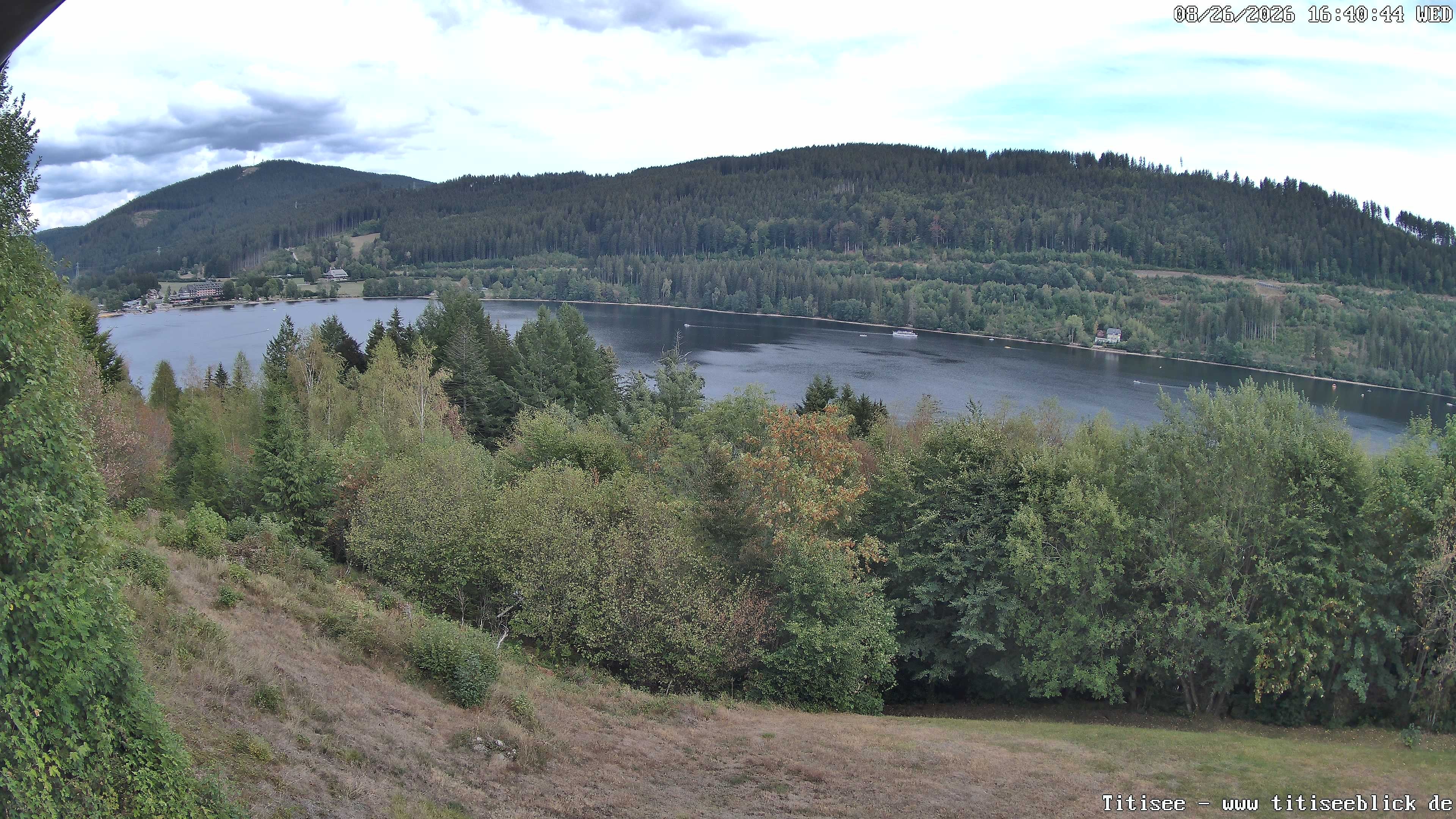 Archiv Foto Webcam Titisee: Westufer