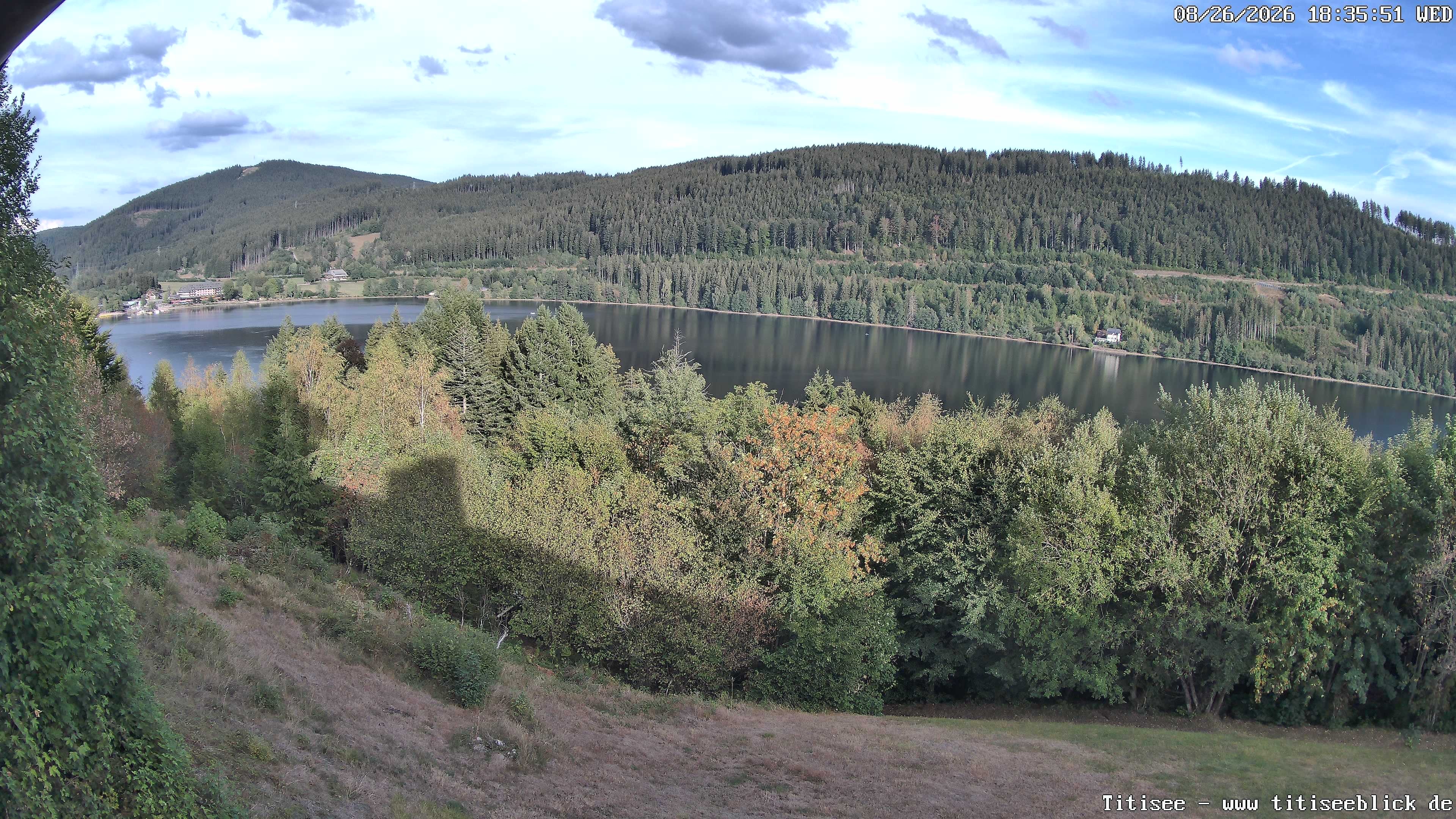 Archiv Foto Webcam Titisee: Westufer