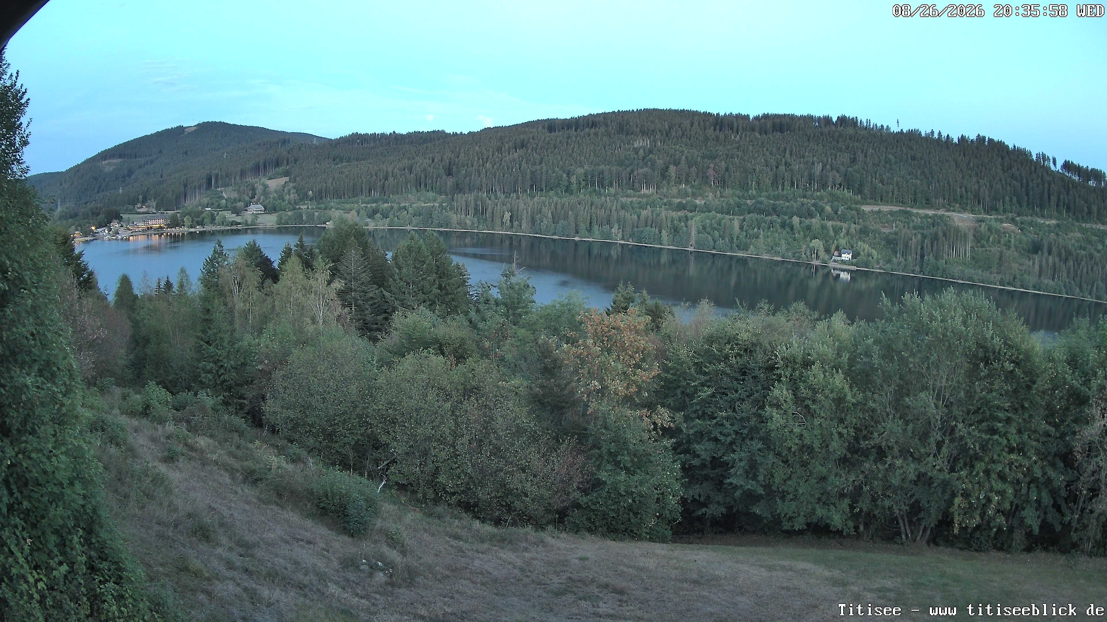 Archived image Webcam View of Lake Titisee