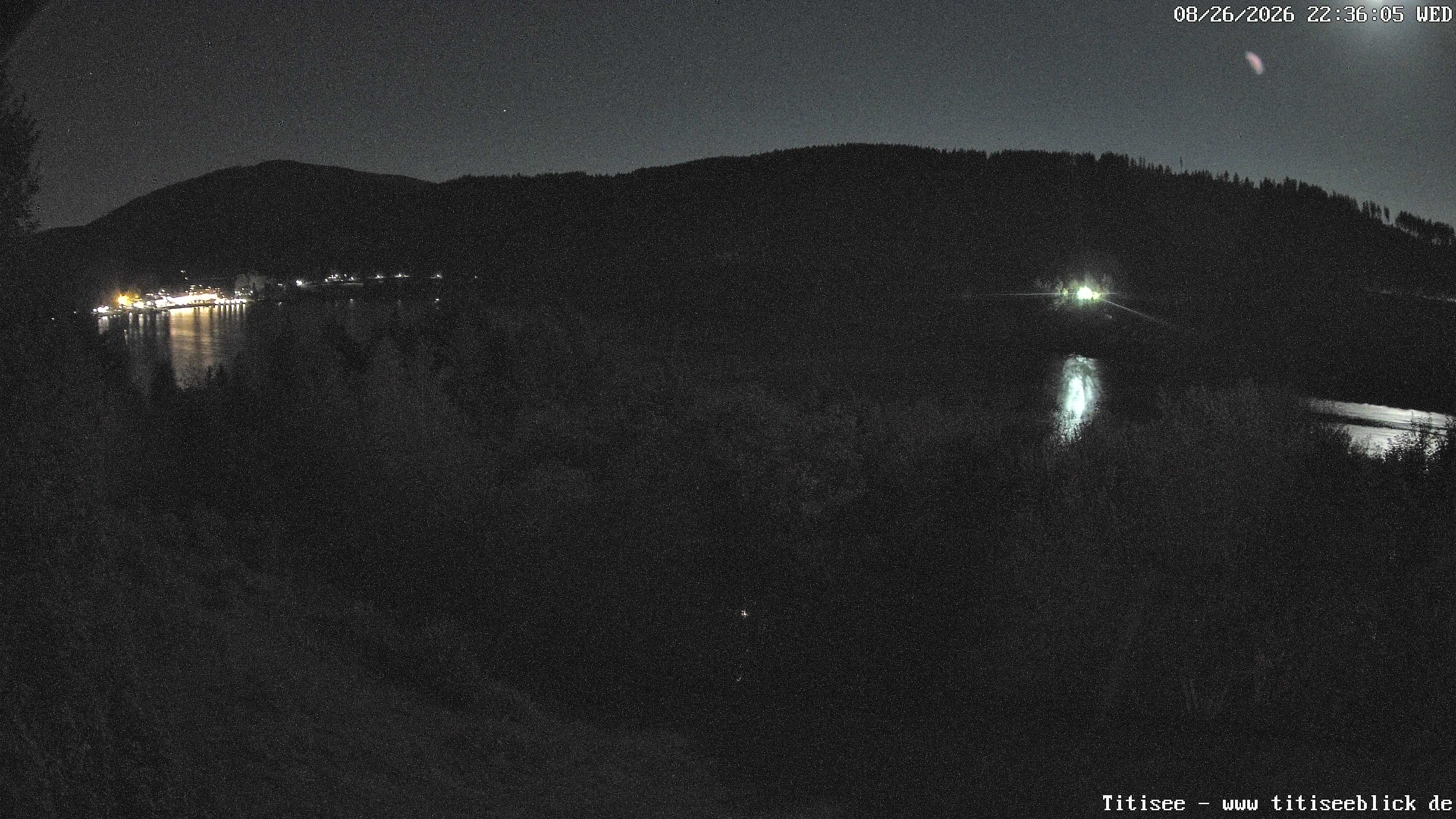 Archived image Webcam View of Lake Titisee