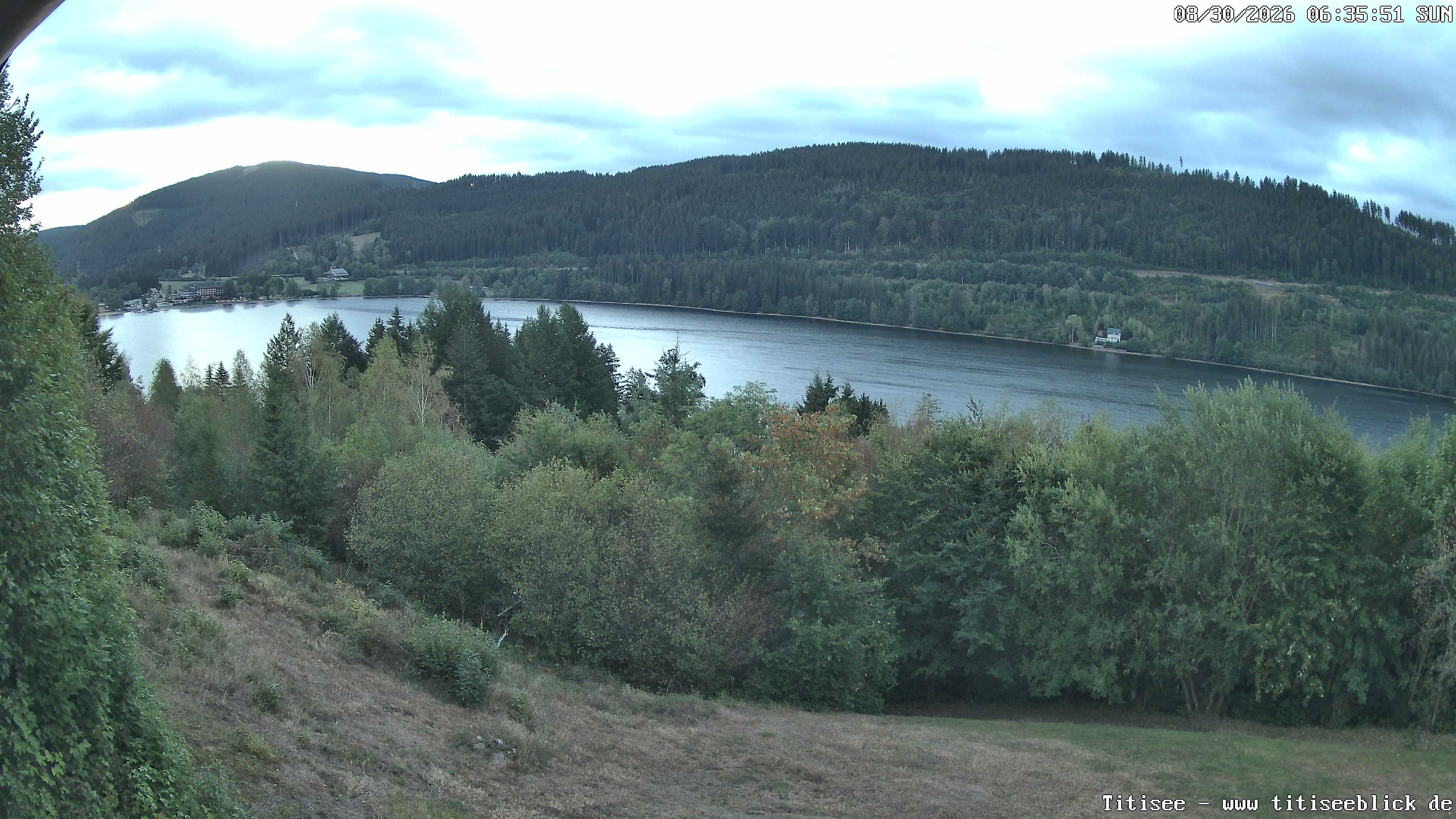 Archiv Foto Webcam Titisee: Westufer