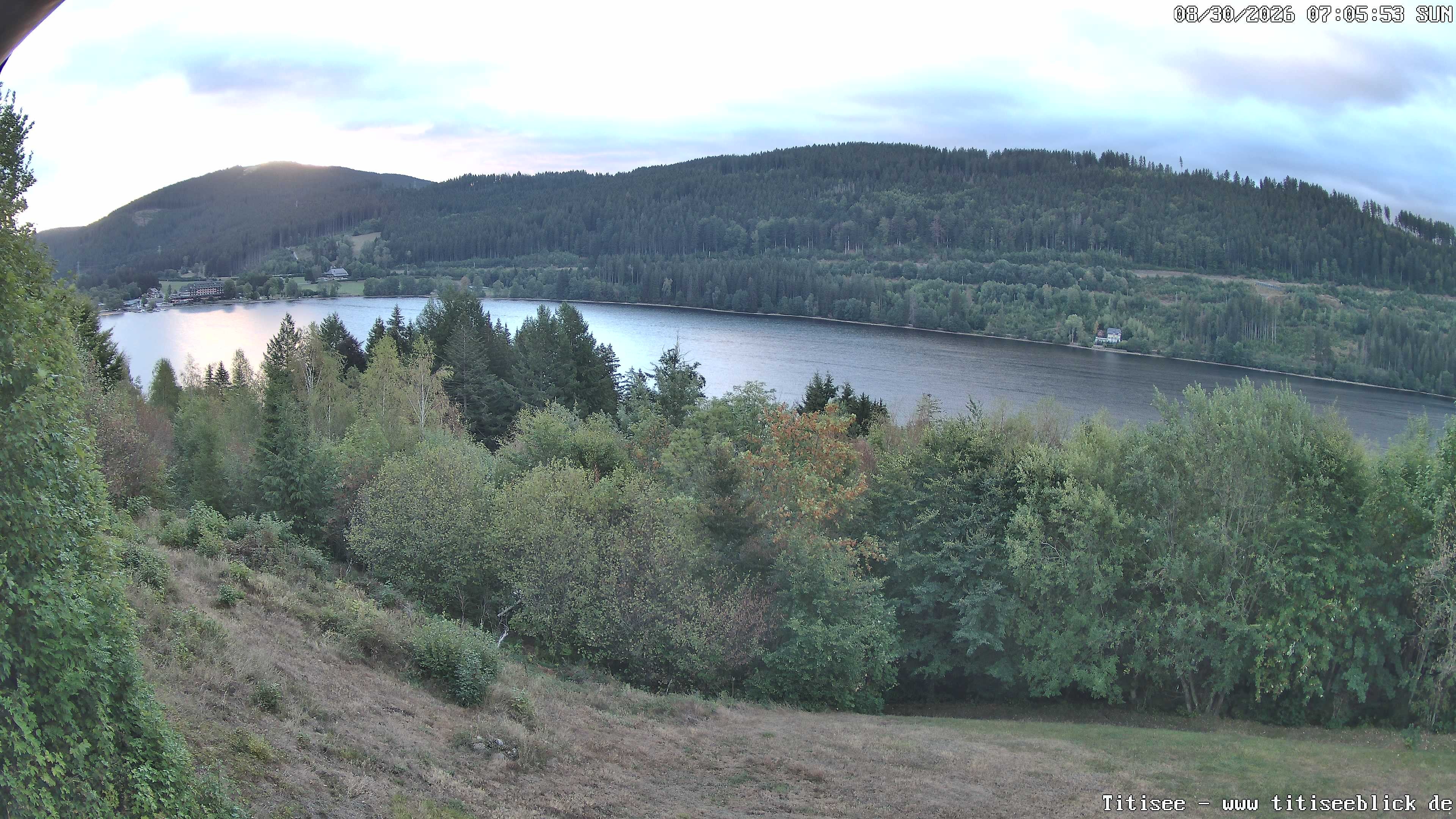 Archiv Foto Webcam Titisee: Westufer